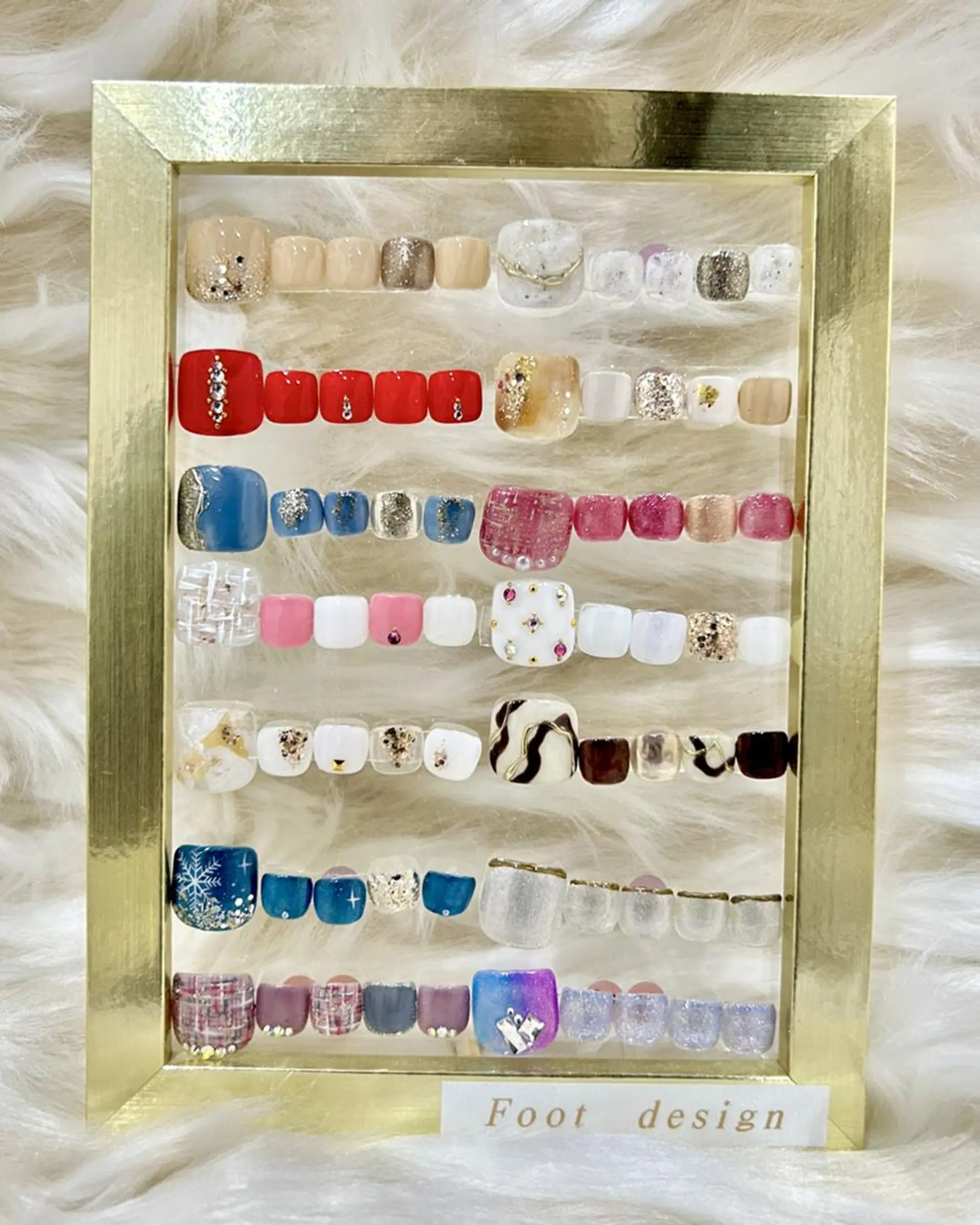 ネイル 長さ出し フットネイル フレンチネイル ジェルネイル グラデーション フットネイル Nail&eye Belire 新宿のネイルデザイン