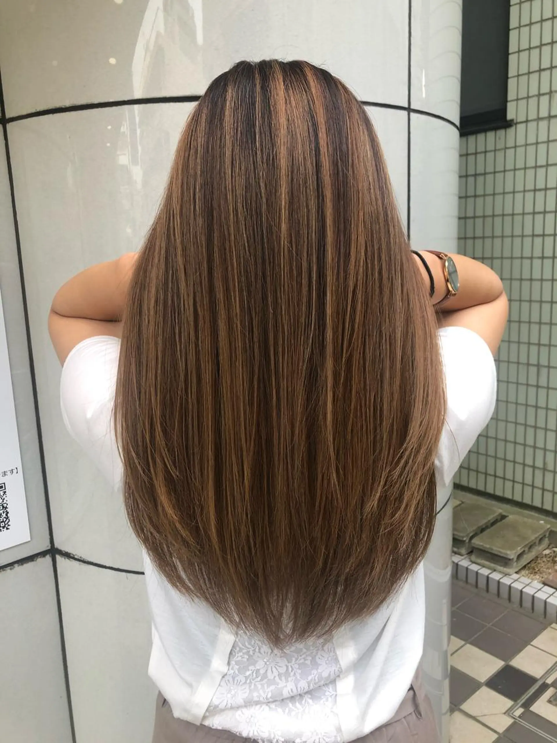 ロング カラー 千葉 洋平のヘアスタイル