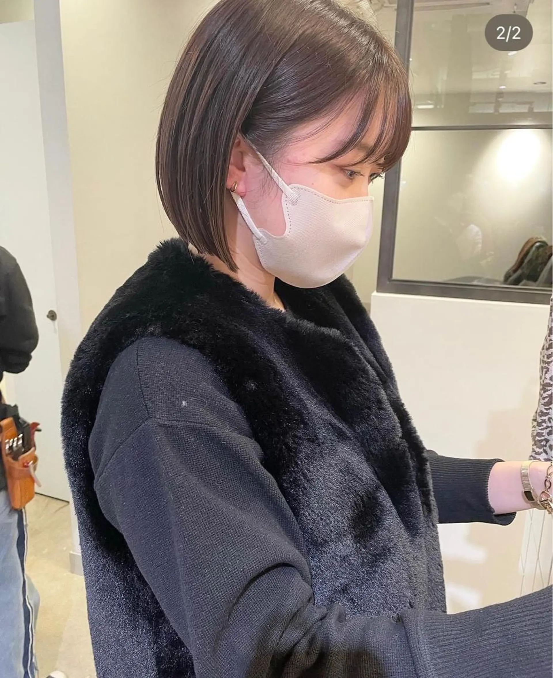 ショート ボブ sion所属・北里 花咲のヘアスタイル