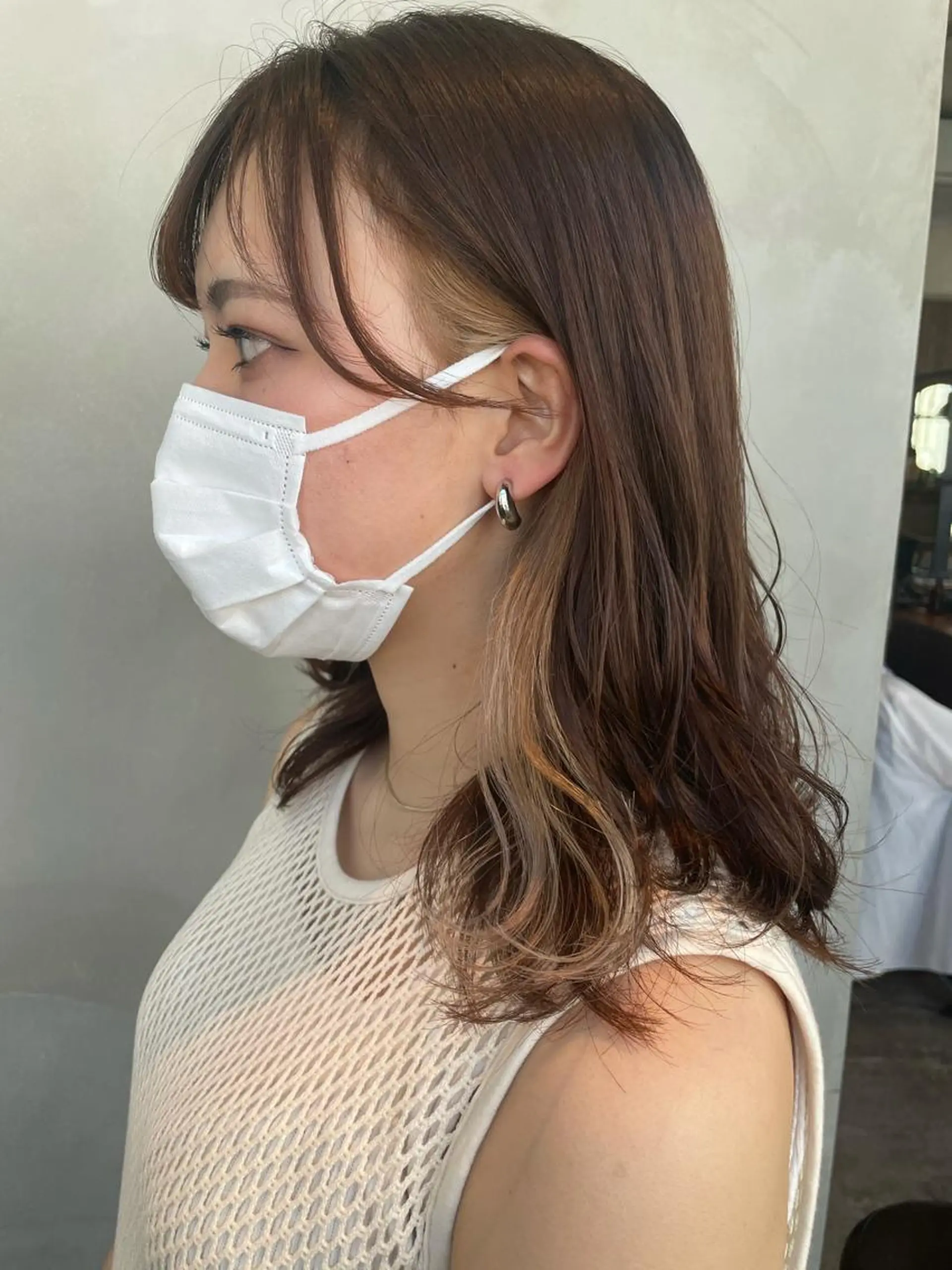 ミディアム ヘアカラー トリートメント HAVANA MIZUKIのヘアスタイル