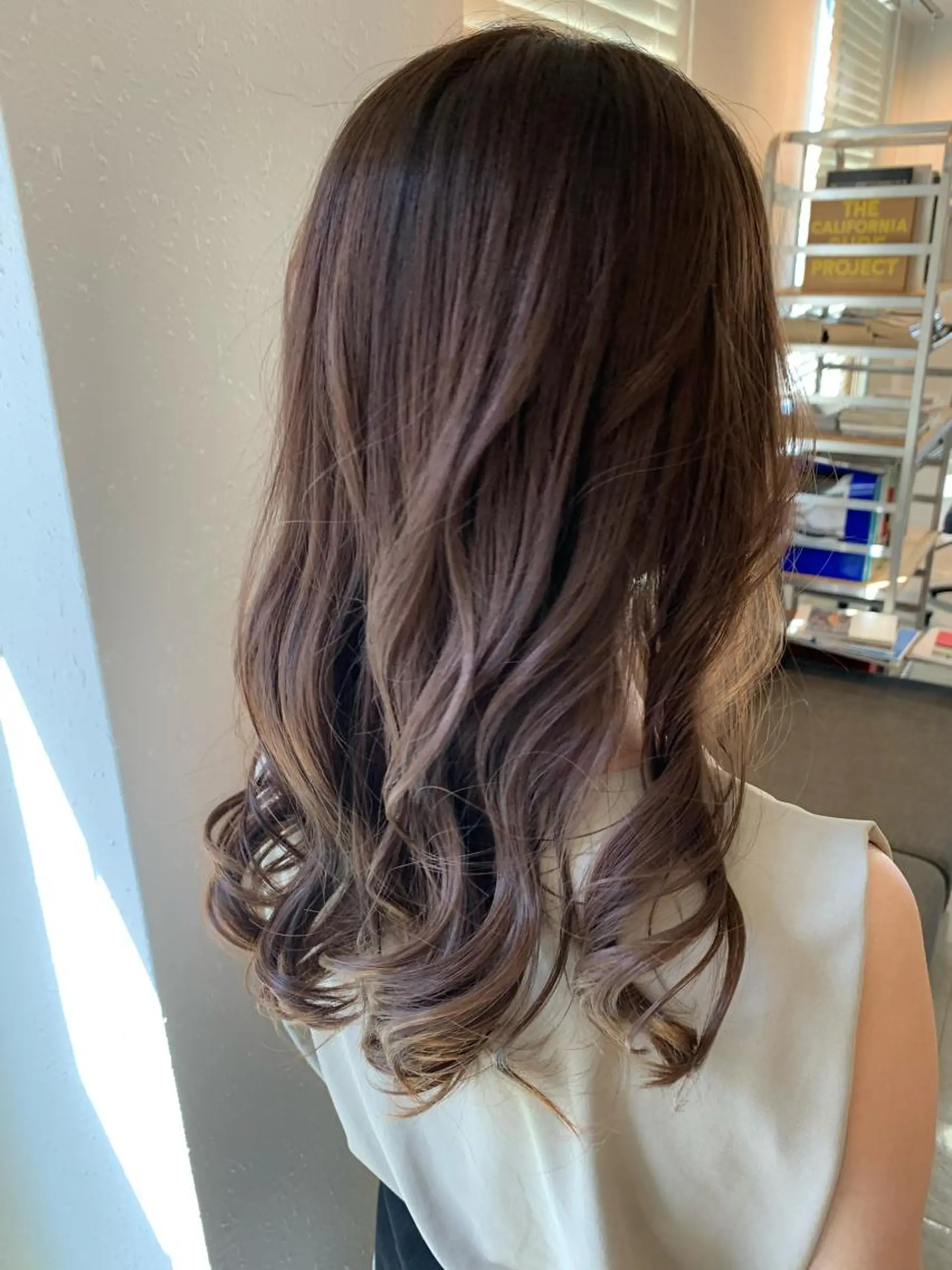 ロング カラー 船津武俊 フナツタケトシのヘアスタイル