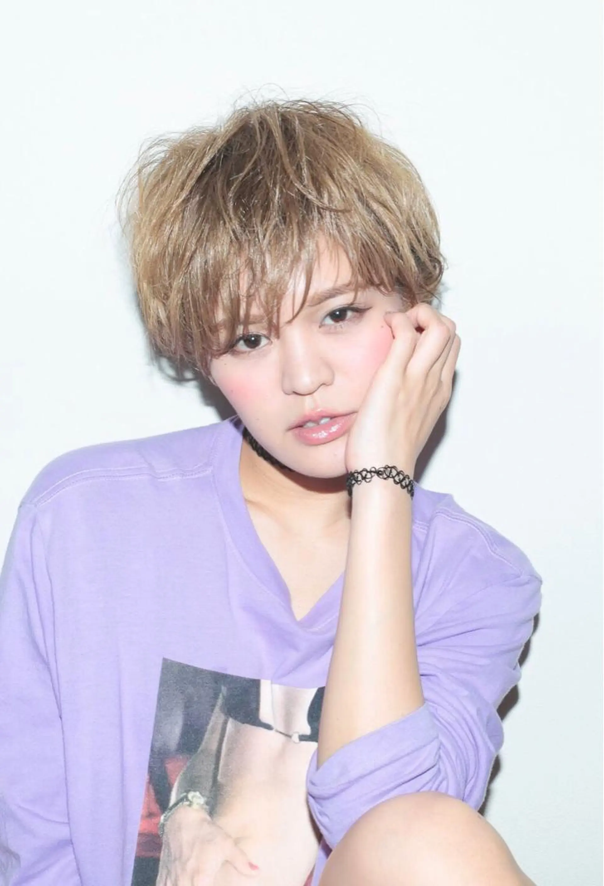 ショート カラー ハイトーンカラー ショートヘア 🌈限定価格🌈 鈴木　瑛輔のヘアスタイル