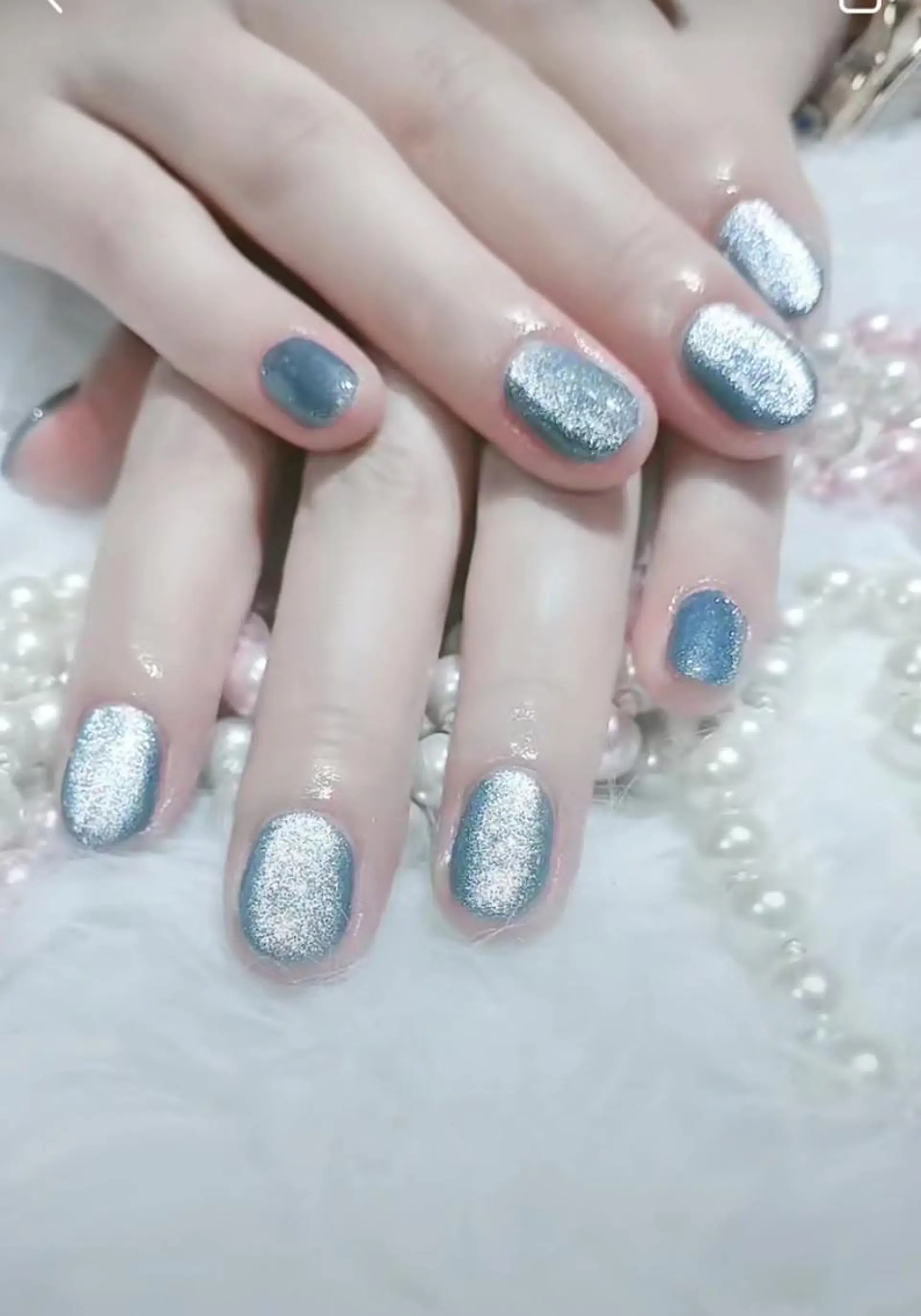 ネイル ハンドネイル 🦋ネイルサロン ブラン🌈ゆりのネイルデザイン