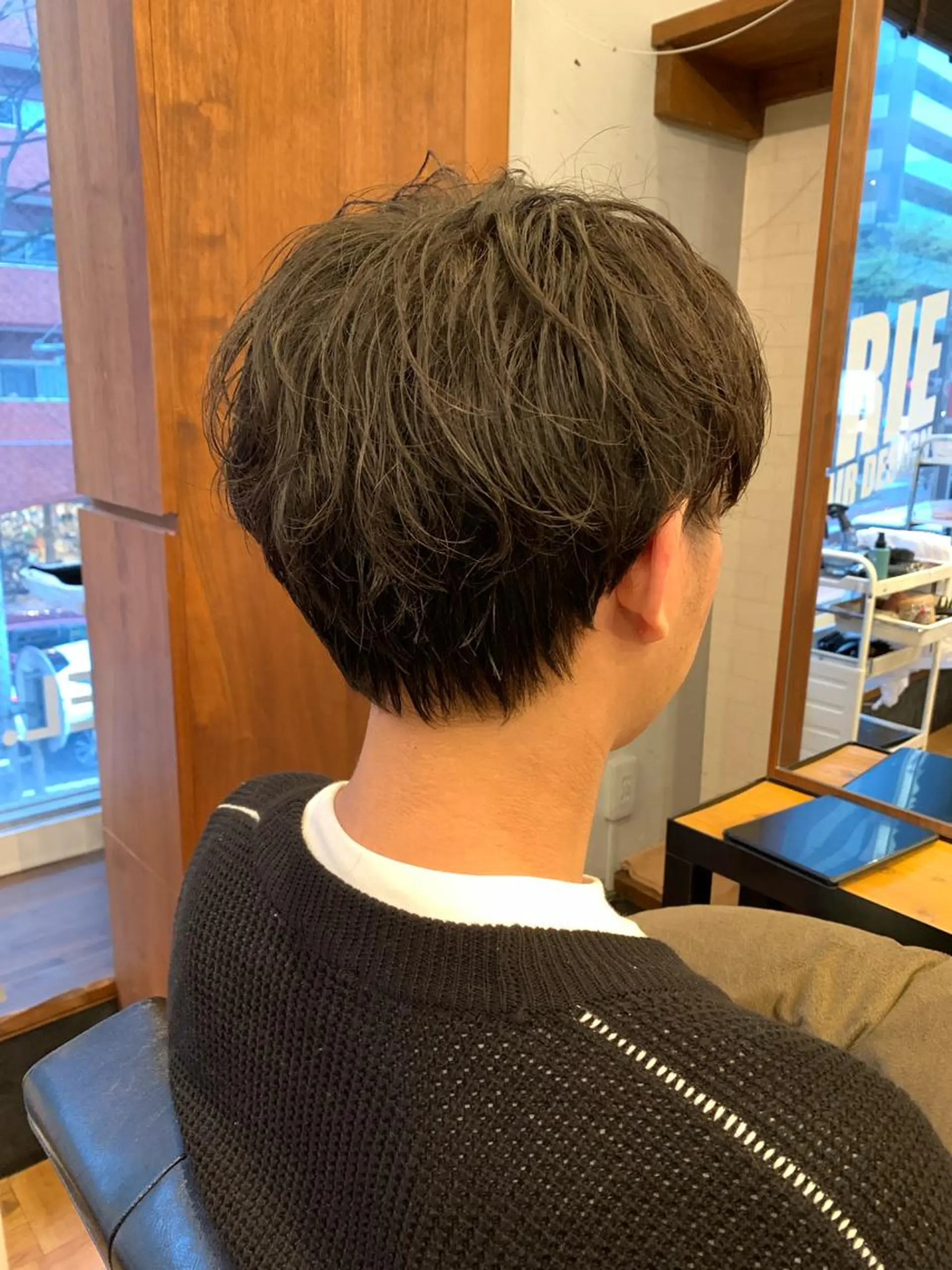 ショート カラー パーマ ヘアアレンジ メンズ キッズ メンズブリーチ ビジネス センターパート フェードカット メンズハイライト カット ヘッドスパ say.所属・ブリーチカラー🔥 パーマ【佐々木凌平】のヘアスタイル