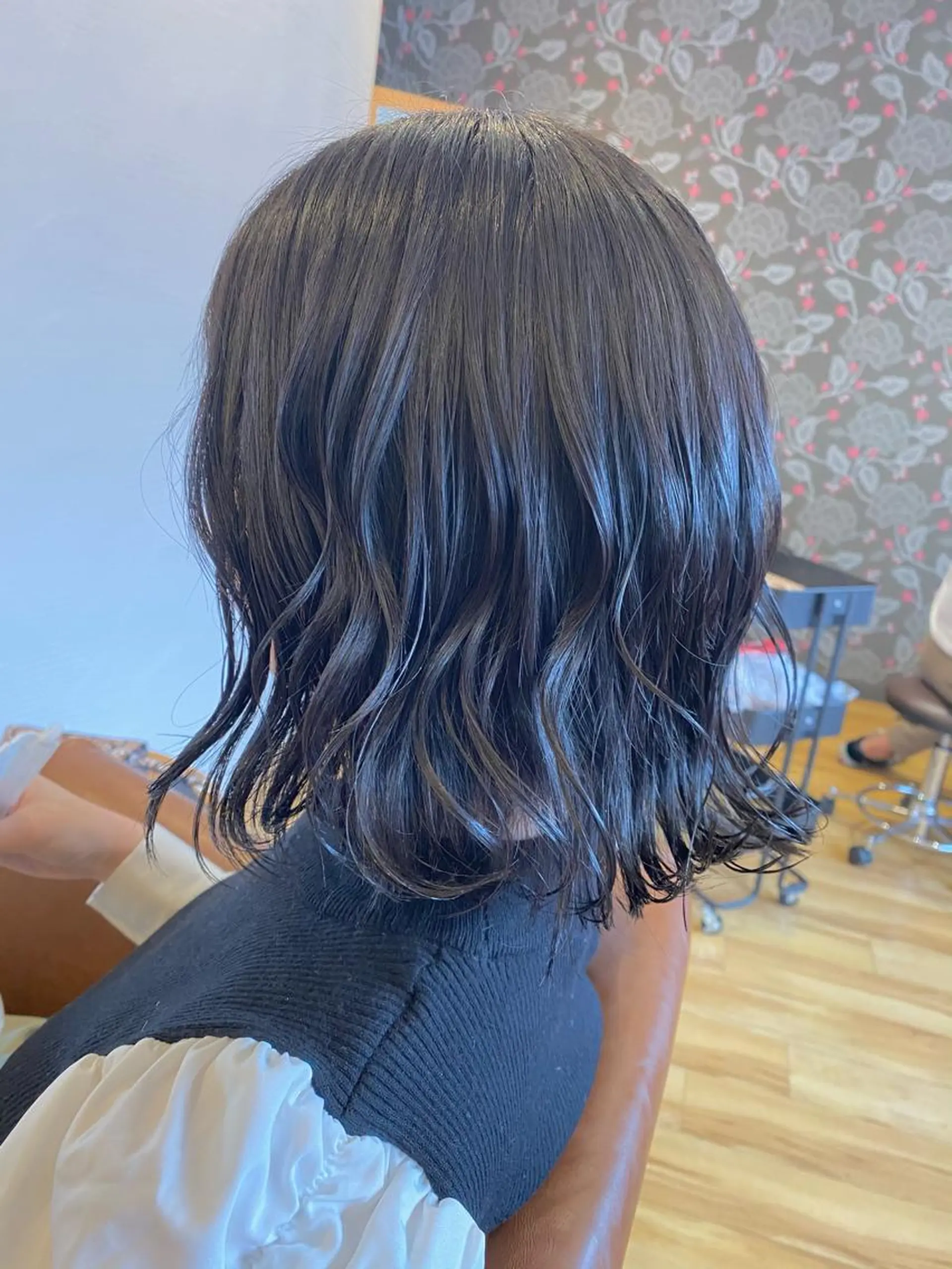 ミディアム カラー ヘアアレンジ Design Color🐰アユミのヘアスタイル