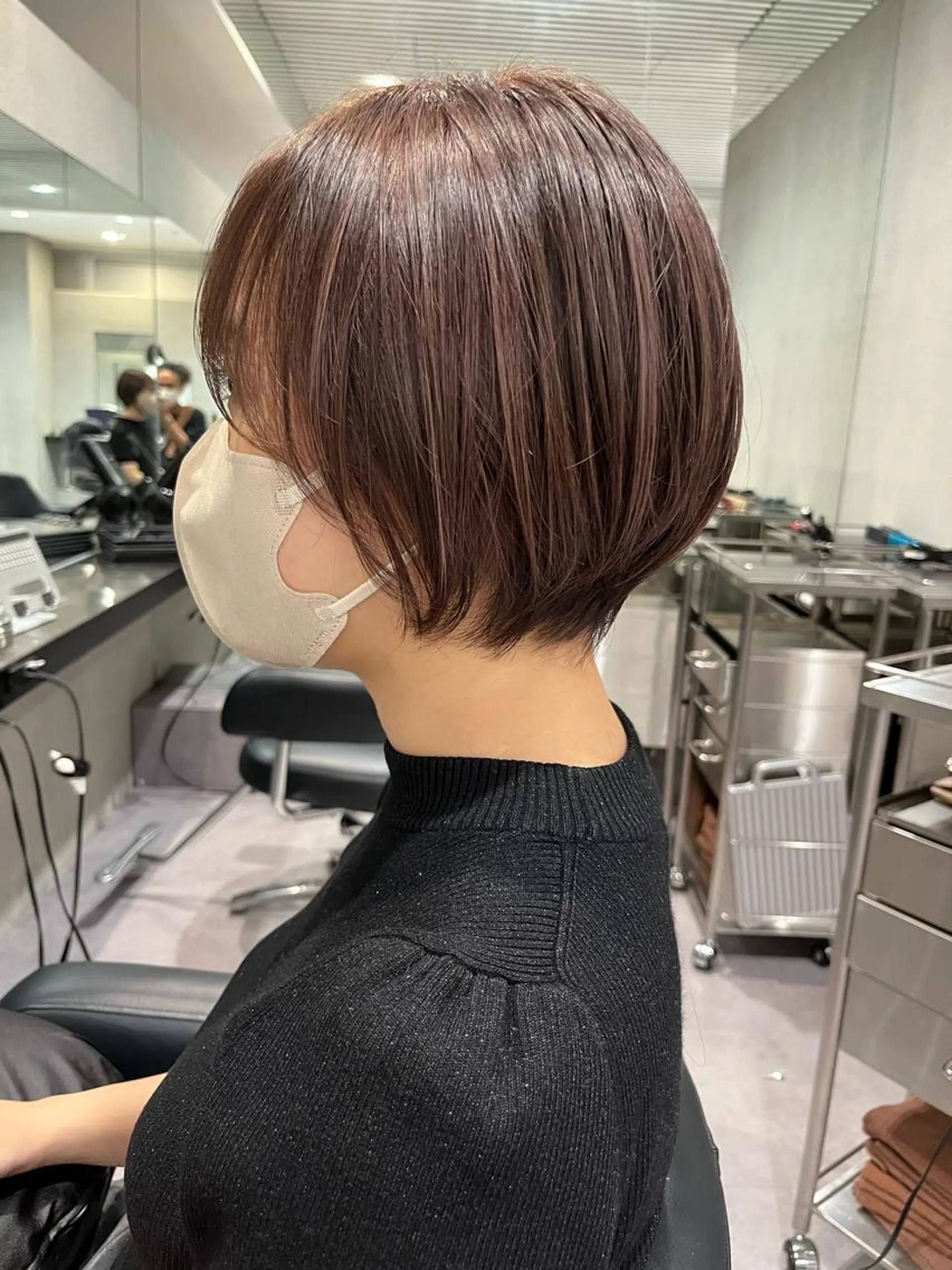 ショート カラー パーマ 🌈艶髪/髪質改善 新宿itouのヘアスタイル