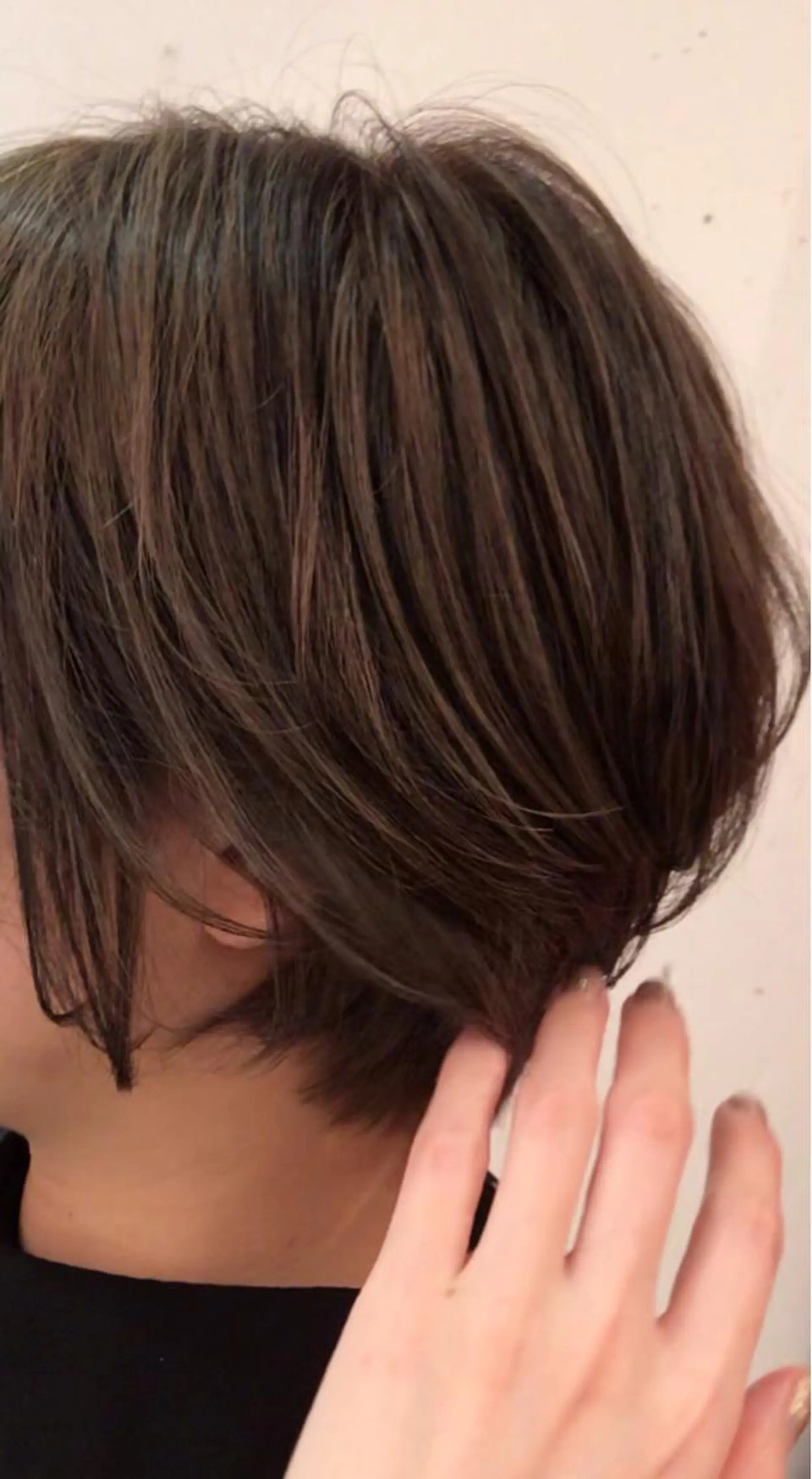 ショート カラー ショートヘア BEBE所属・ご新規様限定 透明感カラーKANAのヘアスタイル