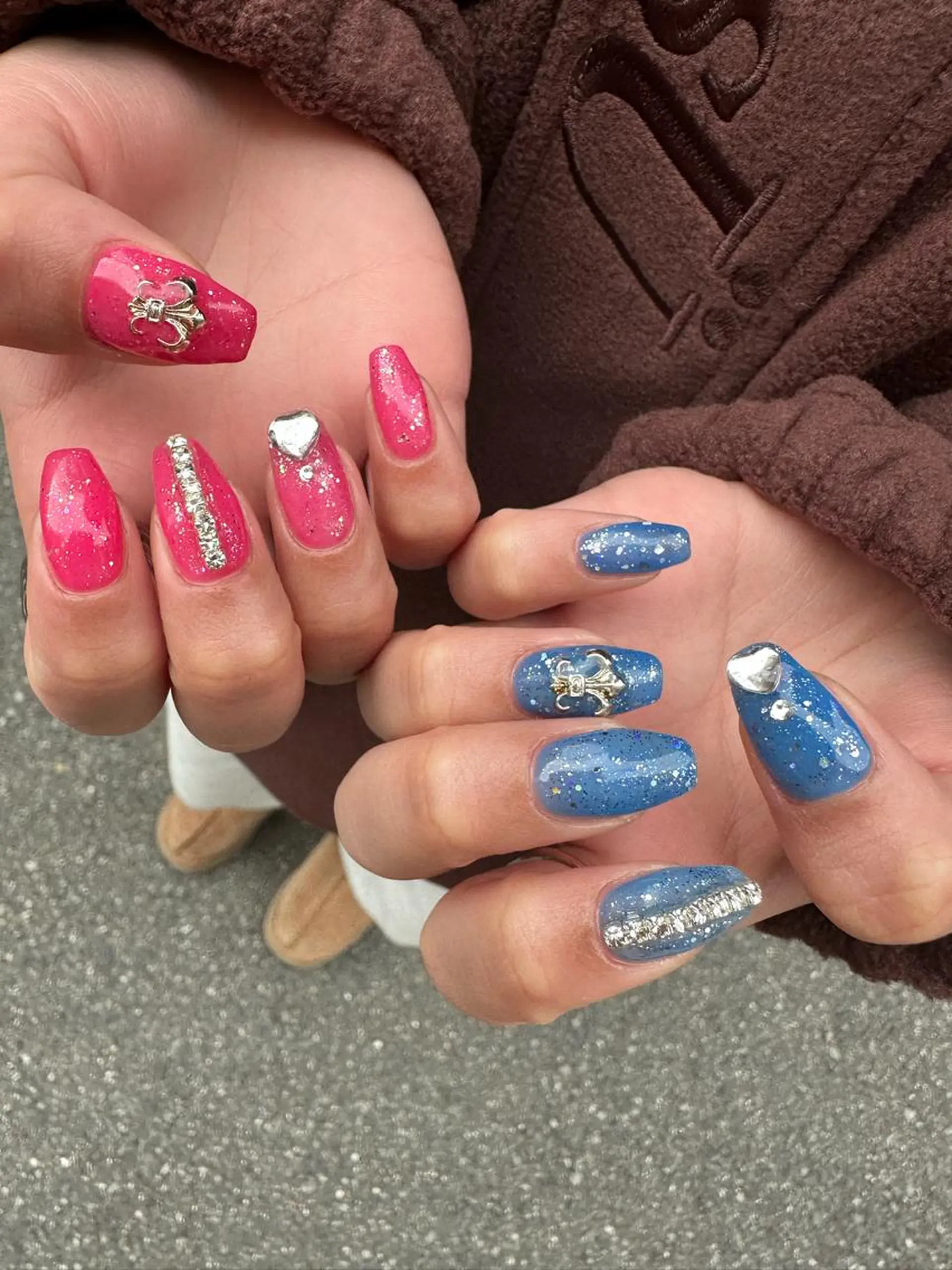 ロング カラー ヘアアレンジ キッズ ネイル マツエク・マツパ アイブロウ 福田 加奈のネイルデザイン