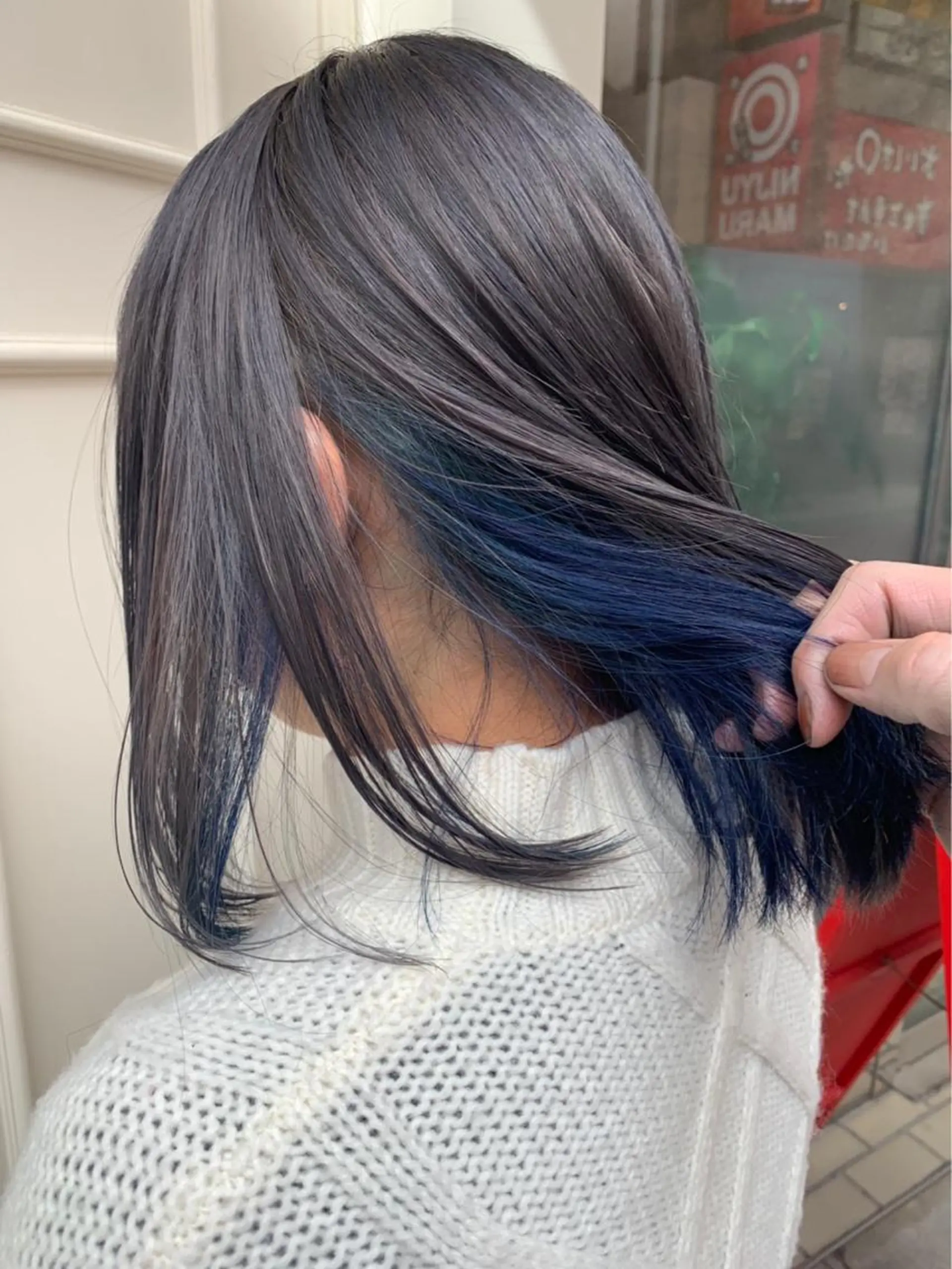 ミディアム カラー ヘアカラー 🫟Blanco🫟 Color&Careのヘアスタイル