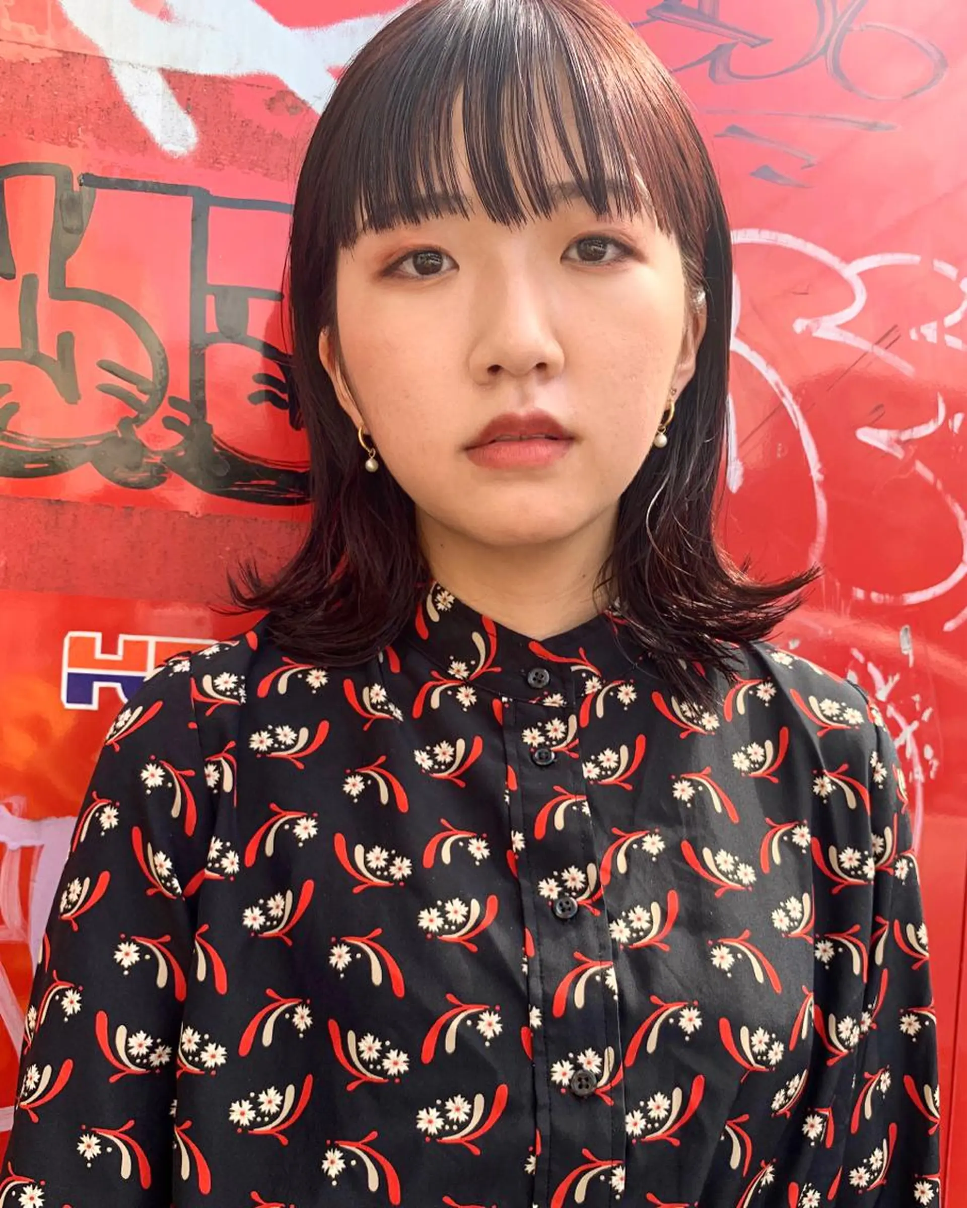 ミディアム ヘアカラー トリートメント haru/レイヤー/ ウルフのヘアスタイル