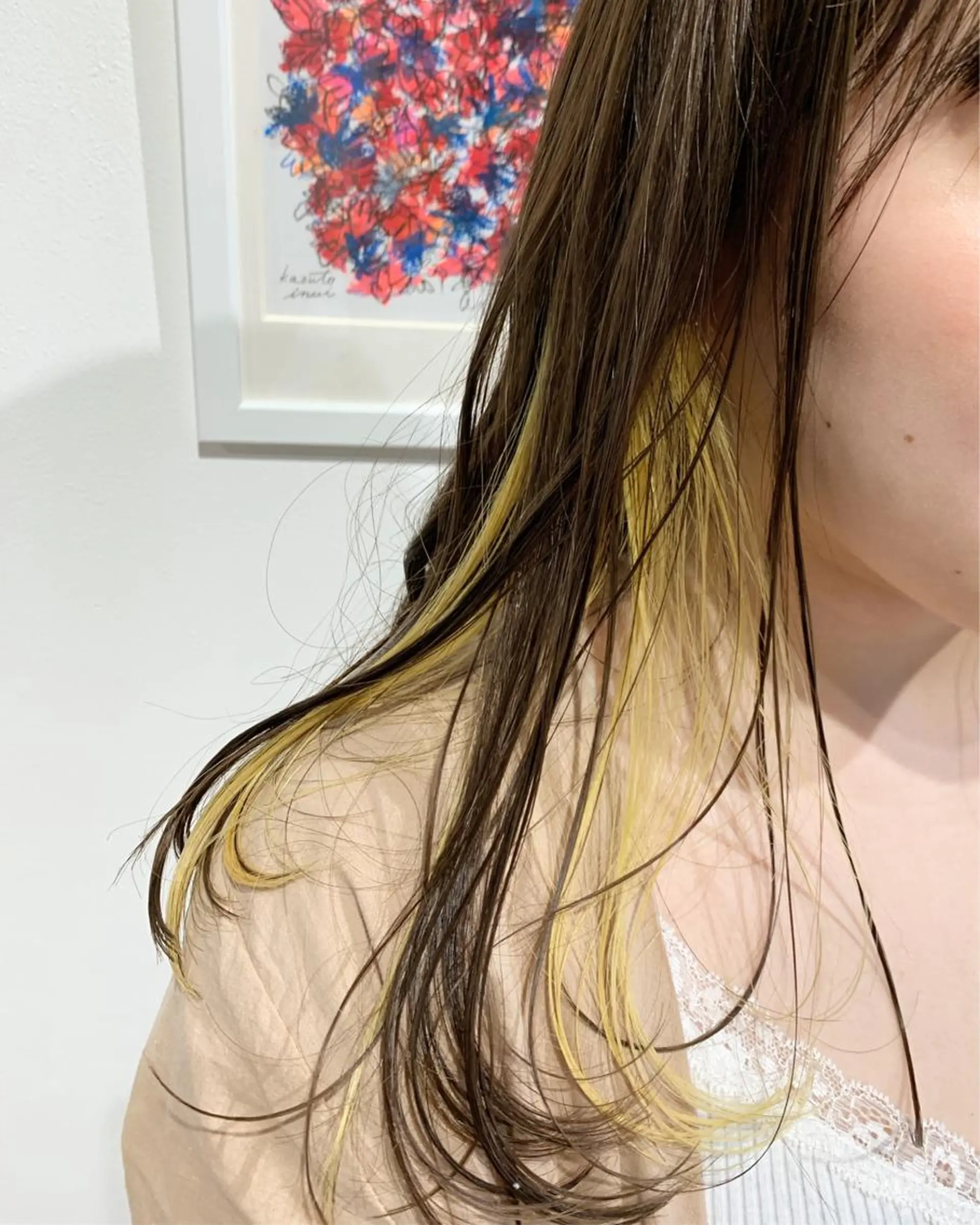 ロング カラー ANY／SUE 千葉パーマのヘアスタイル