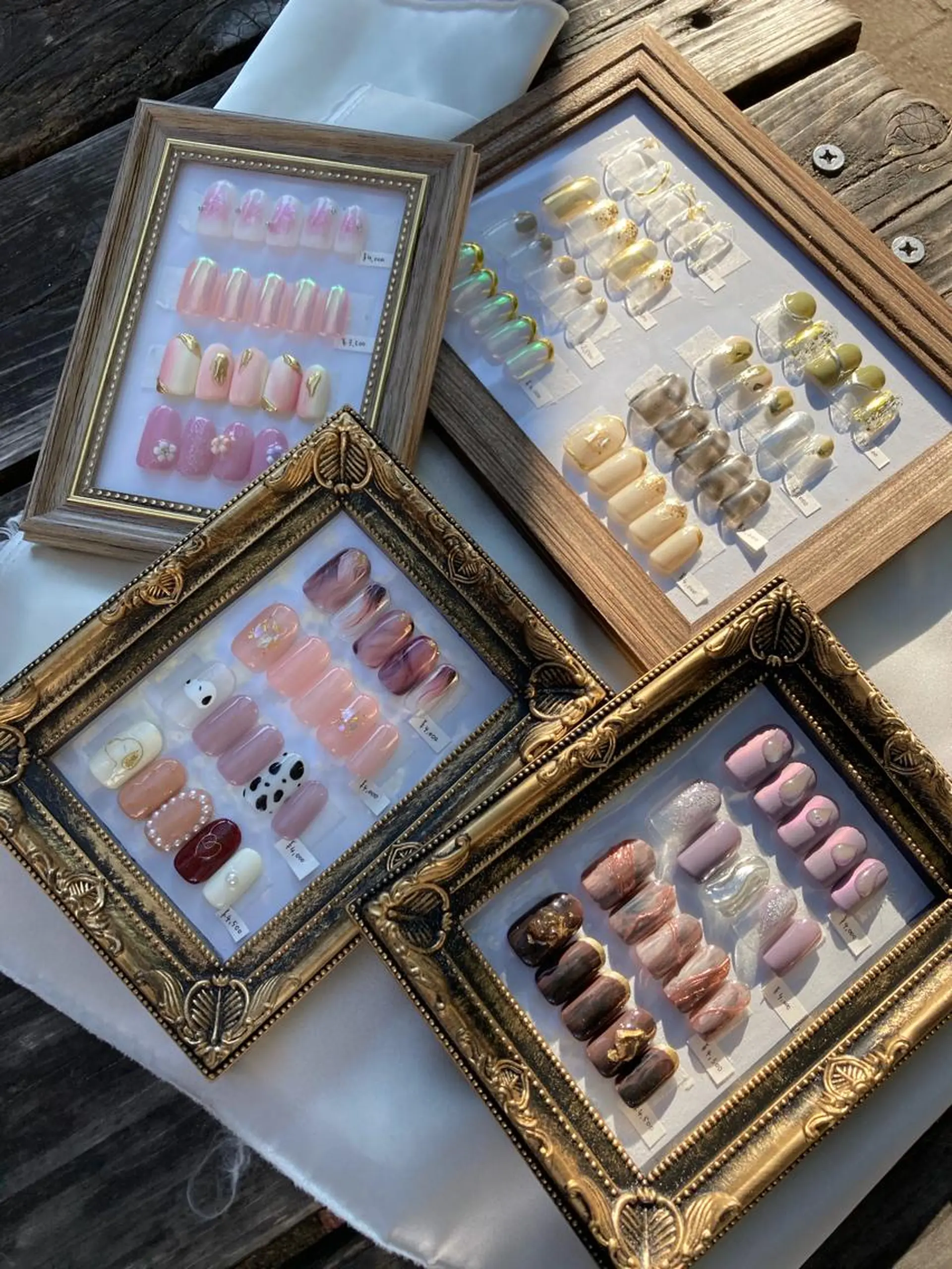 ネイル ミルフィーユ /Tomoeのネイルデザイン