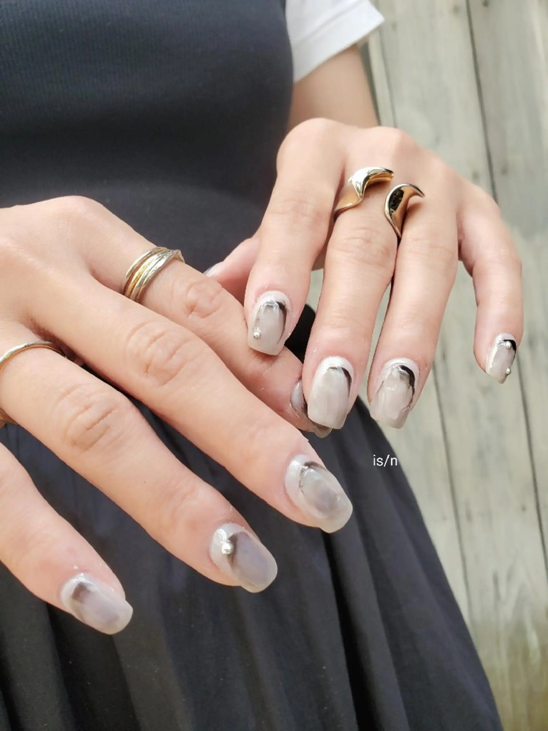 ネイル ハンドネイル 店長 佐藤のネイルデザイン