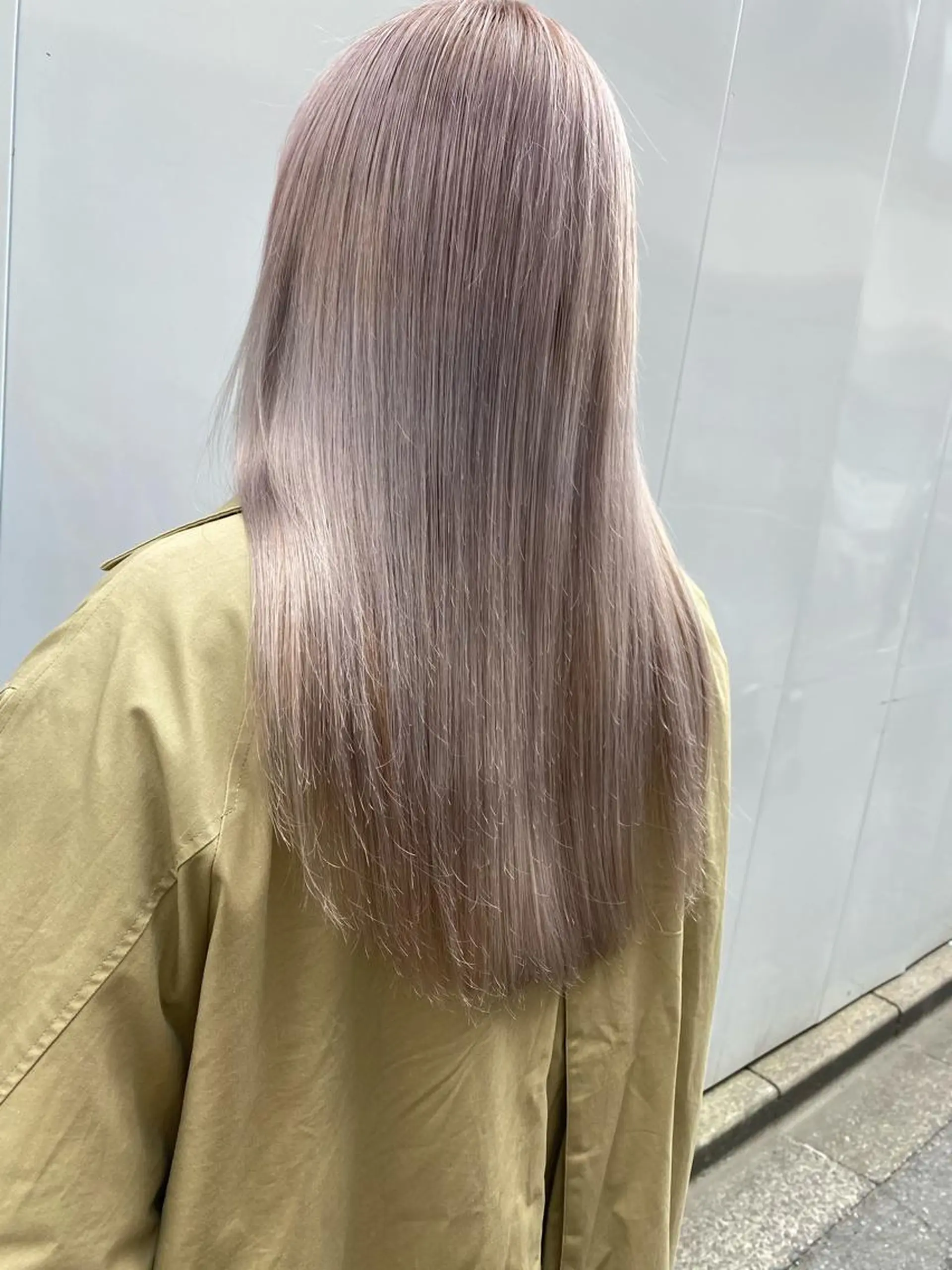 セミロング カラー Joule銀座 石山あやのヘアスタイル