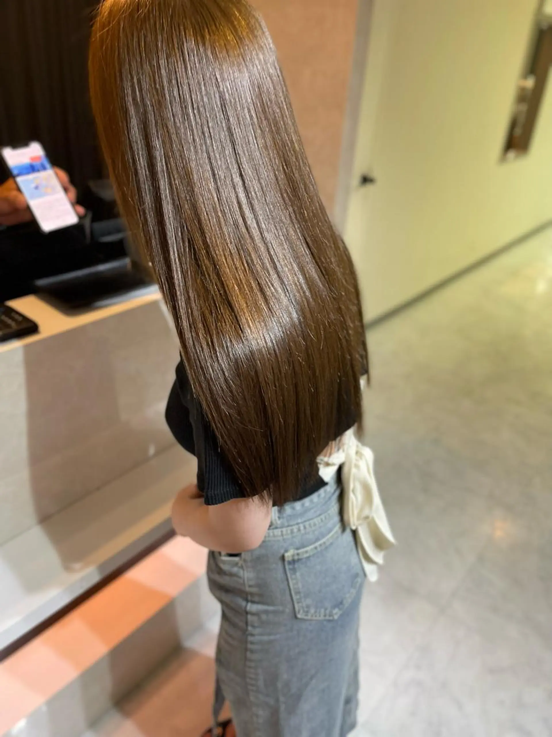 ロング 縮毛矯正 トリートメント モテ髪支持率NO.1 KENJIROのヘアスタイル