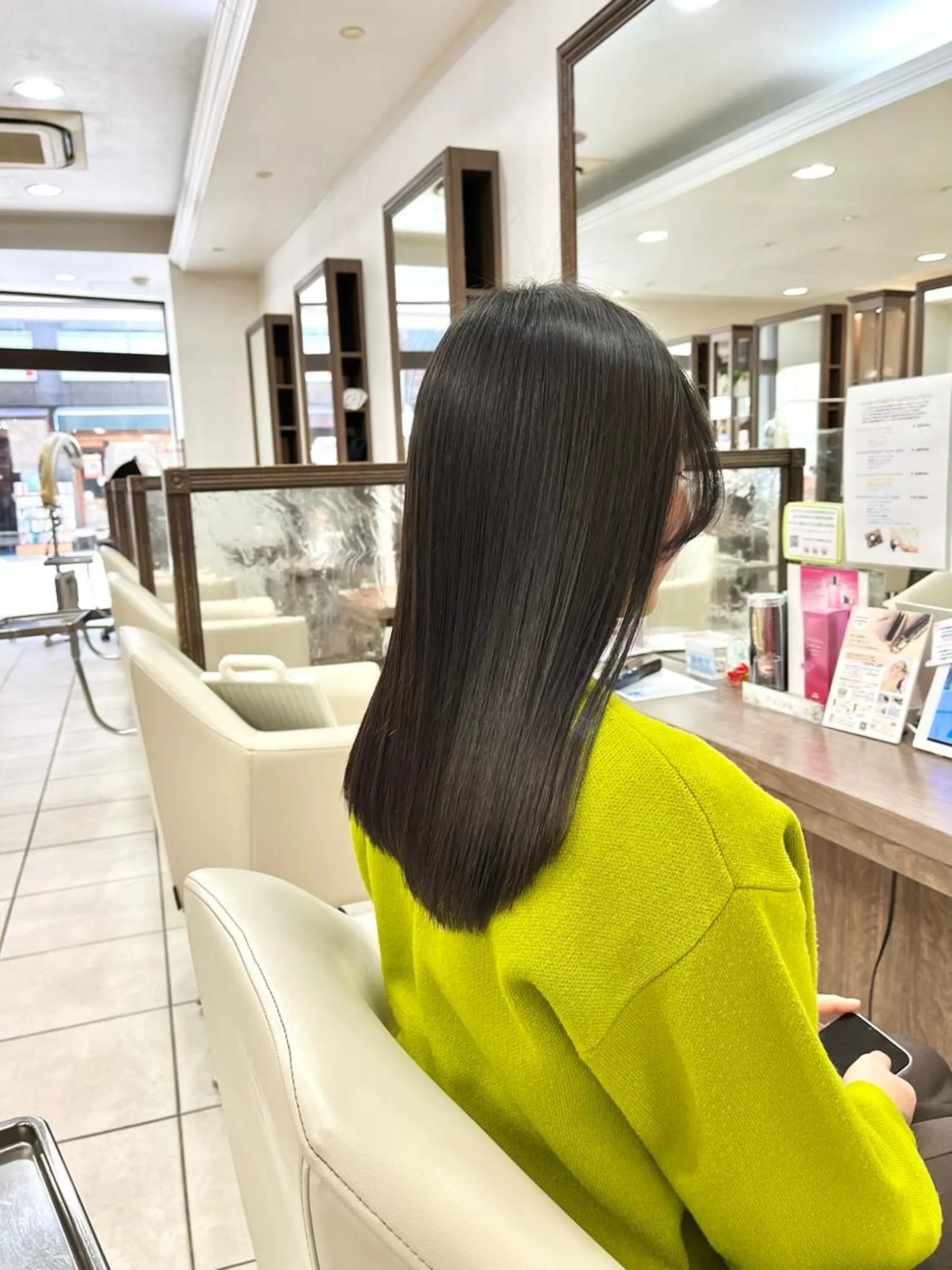 ロング パーマ ショートボブ ボブ くせ毛 ハイライト 髪質改善 カット 縮毛矯正 トリートメント 《大人気髪質改善》 プログレス国分寺店のヘアスタイル