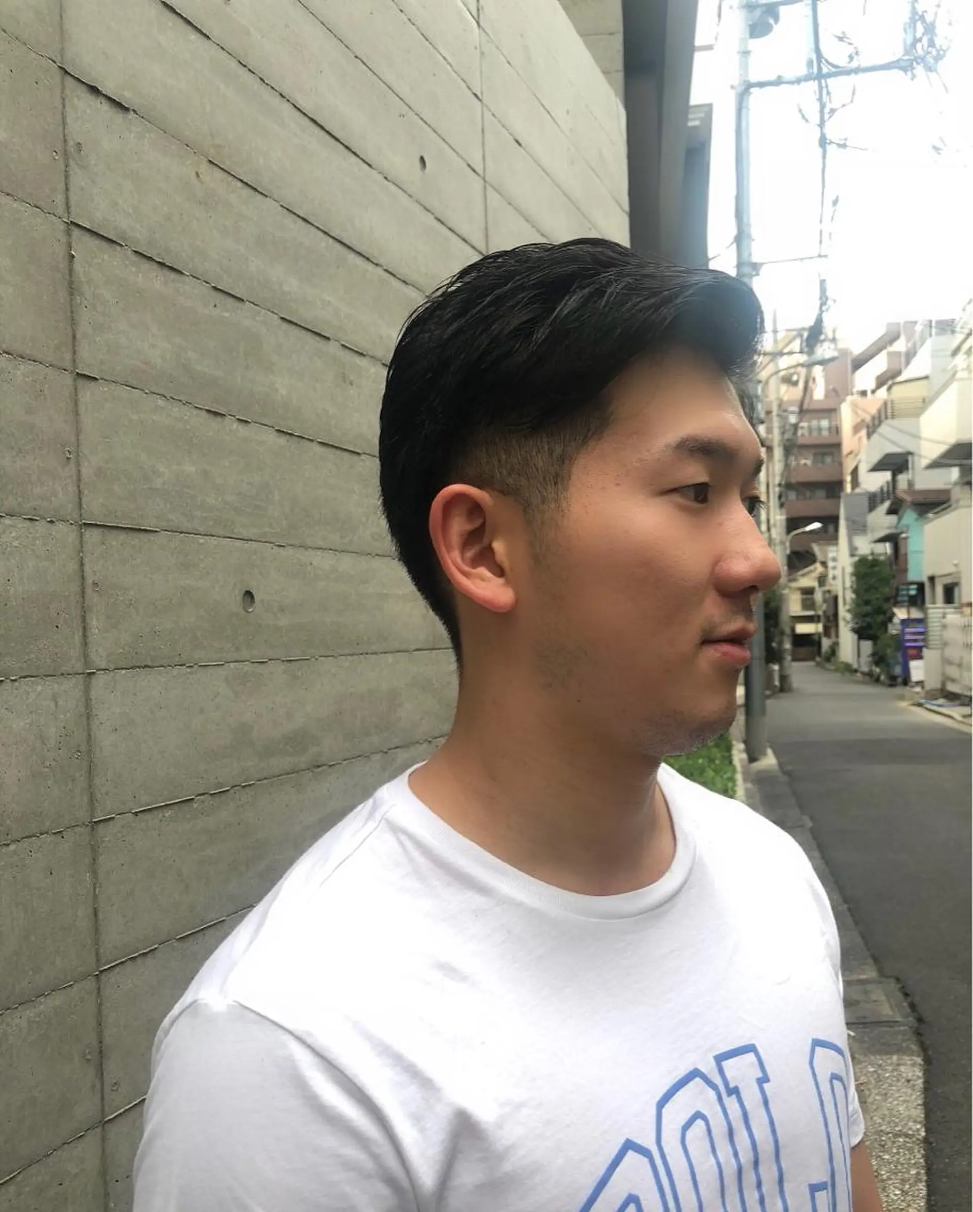 メンズ ✨色持ちの良い艶 カラー✨蟹江真世のヘアスタイル