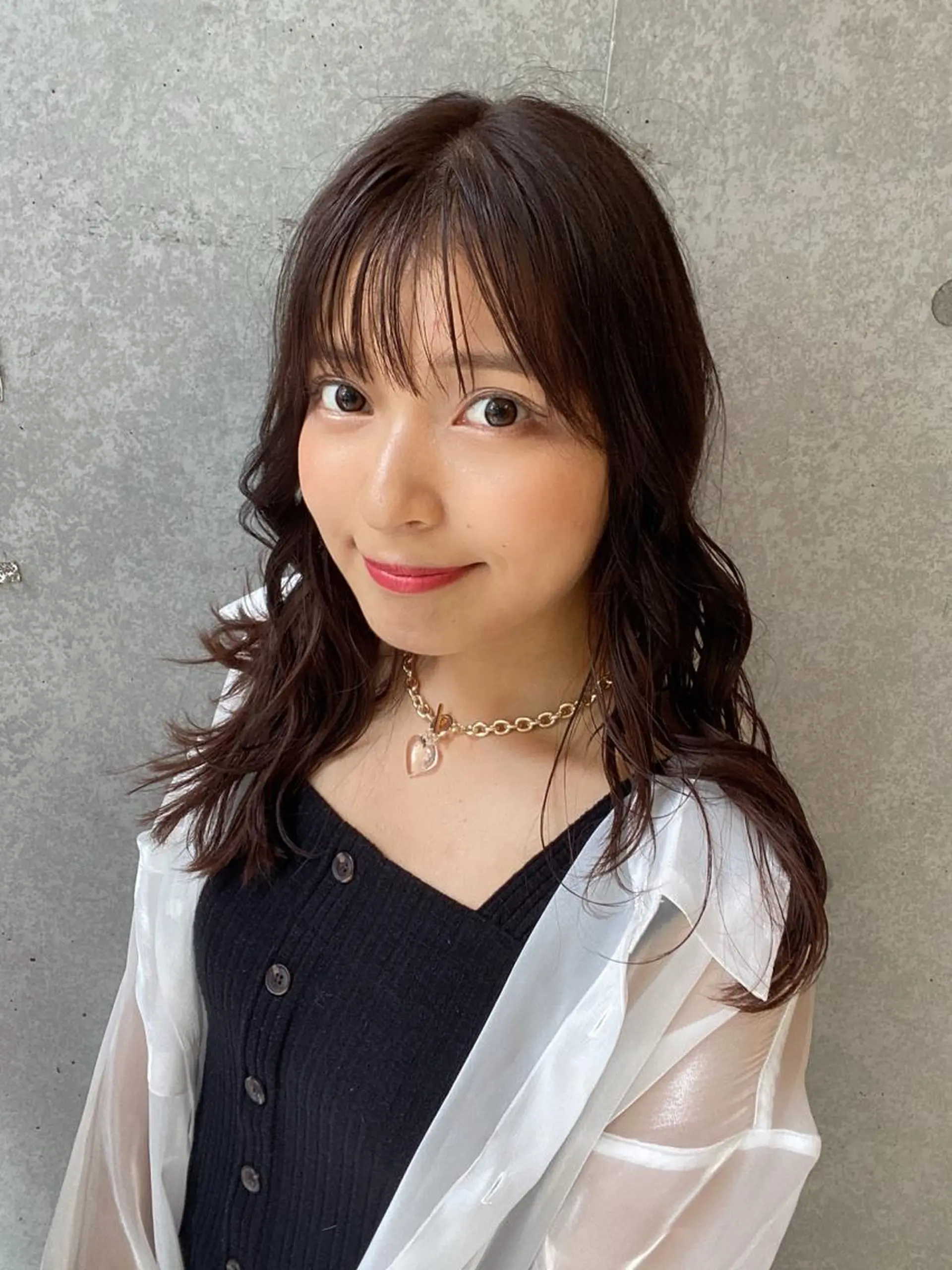 ロング 顔周り🇰🇷韓国 レイヤー/いづみ💞のヘアスタイル