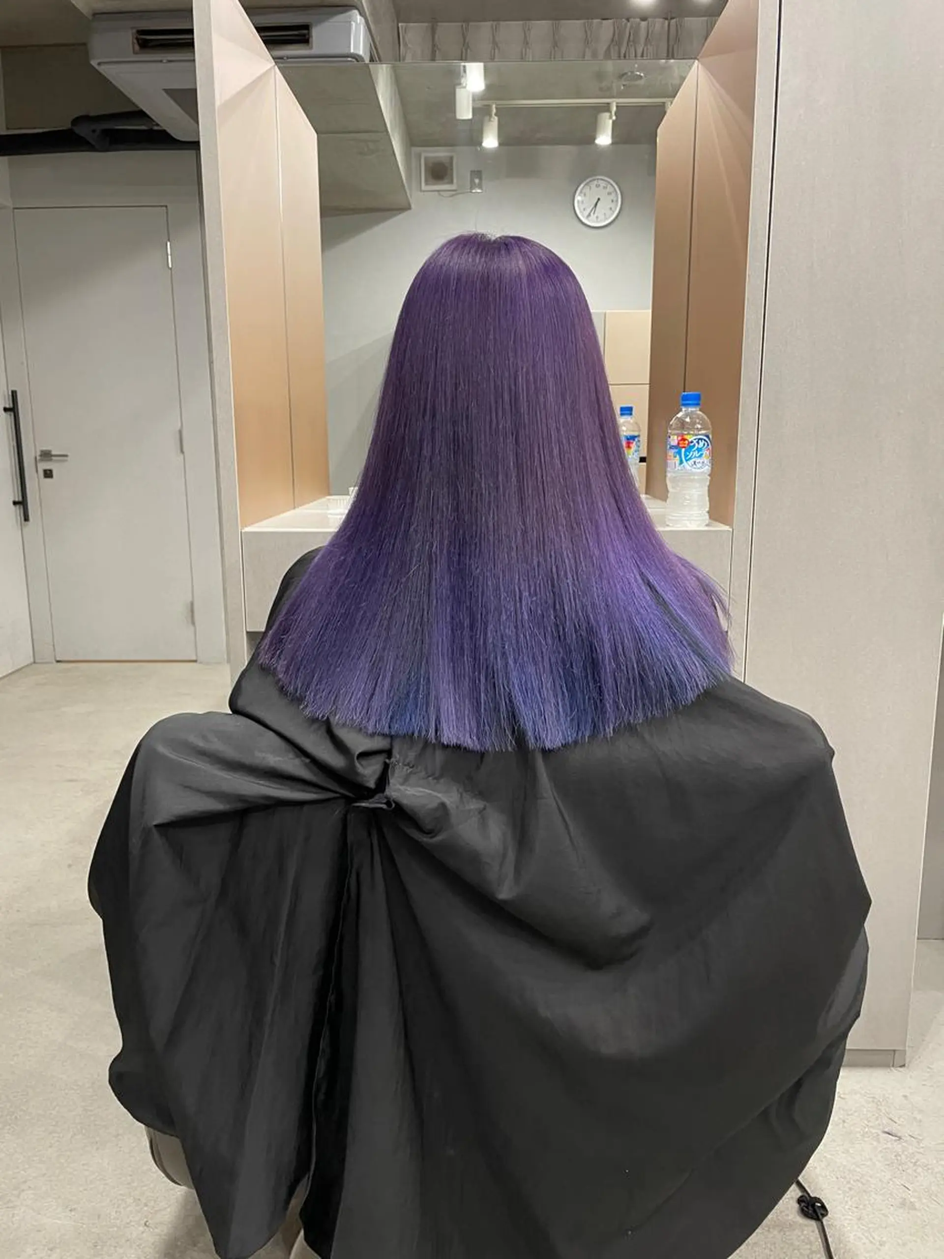 セミロング カラー ヘアカラー 吉田一輝 外国人パーマのヘアスタイル