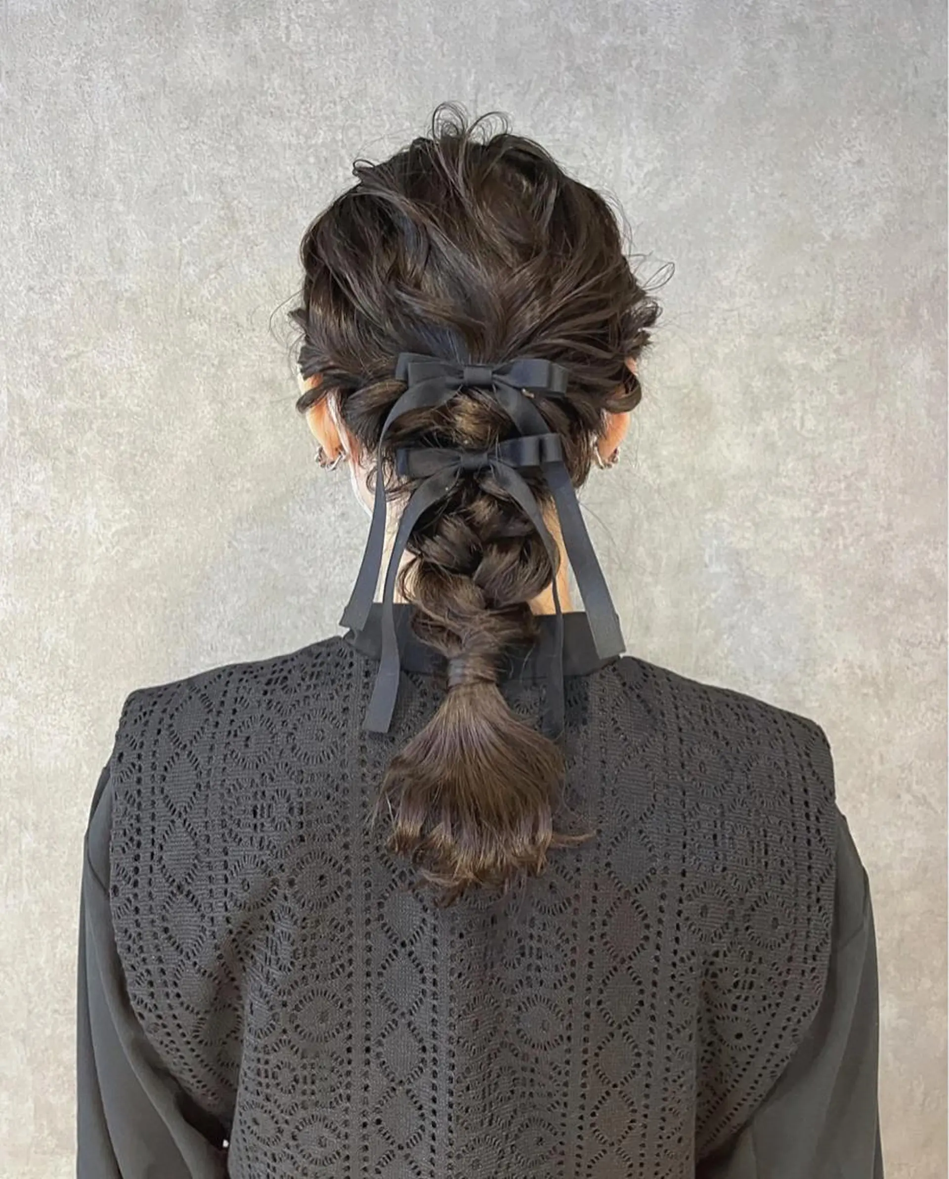 ロング 義本 風佳のヘアスタイル