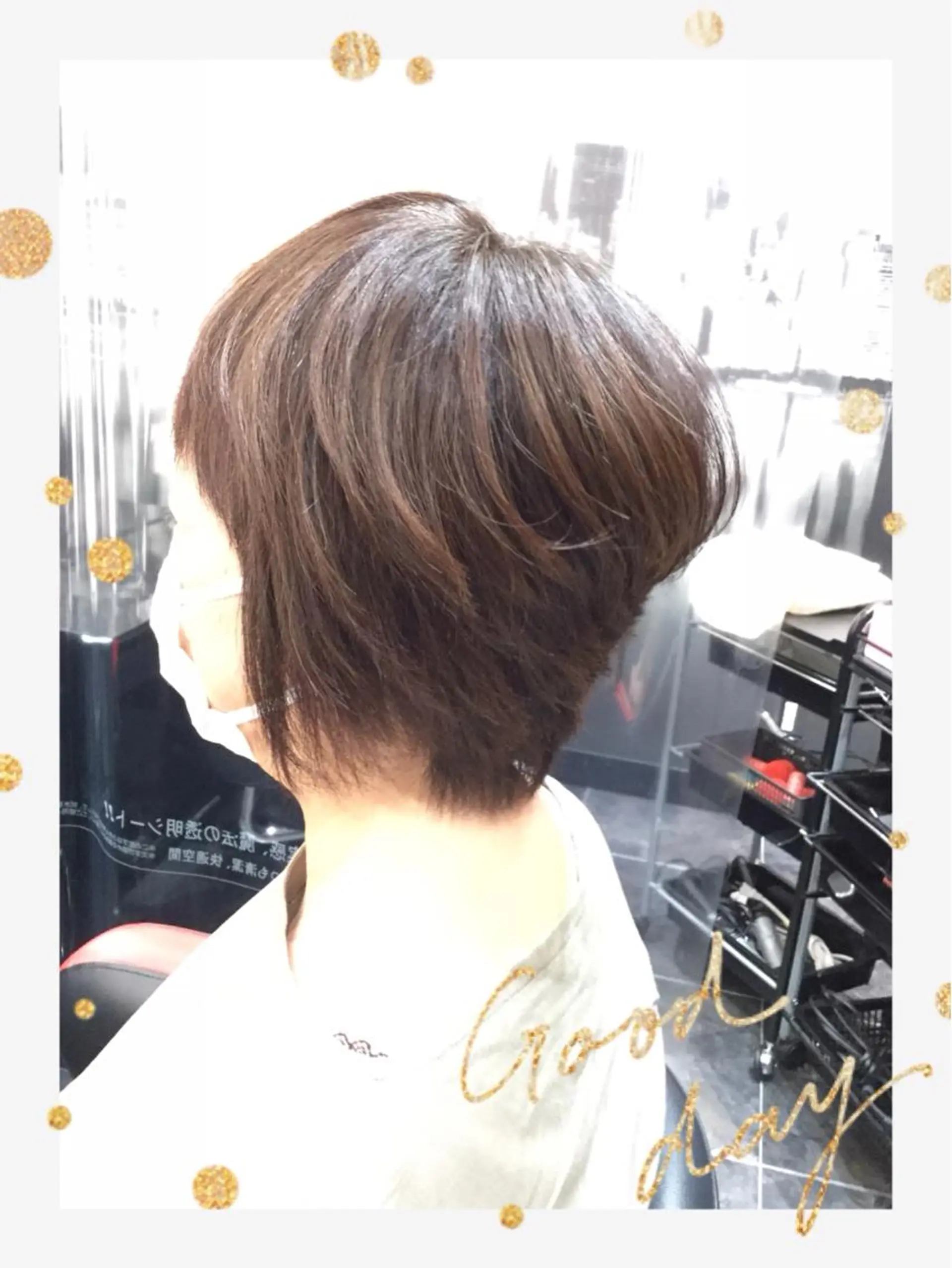 ショート カラー Annon プライベートサロンのヘアスタイル