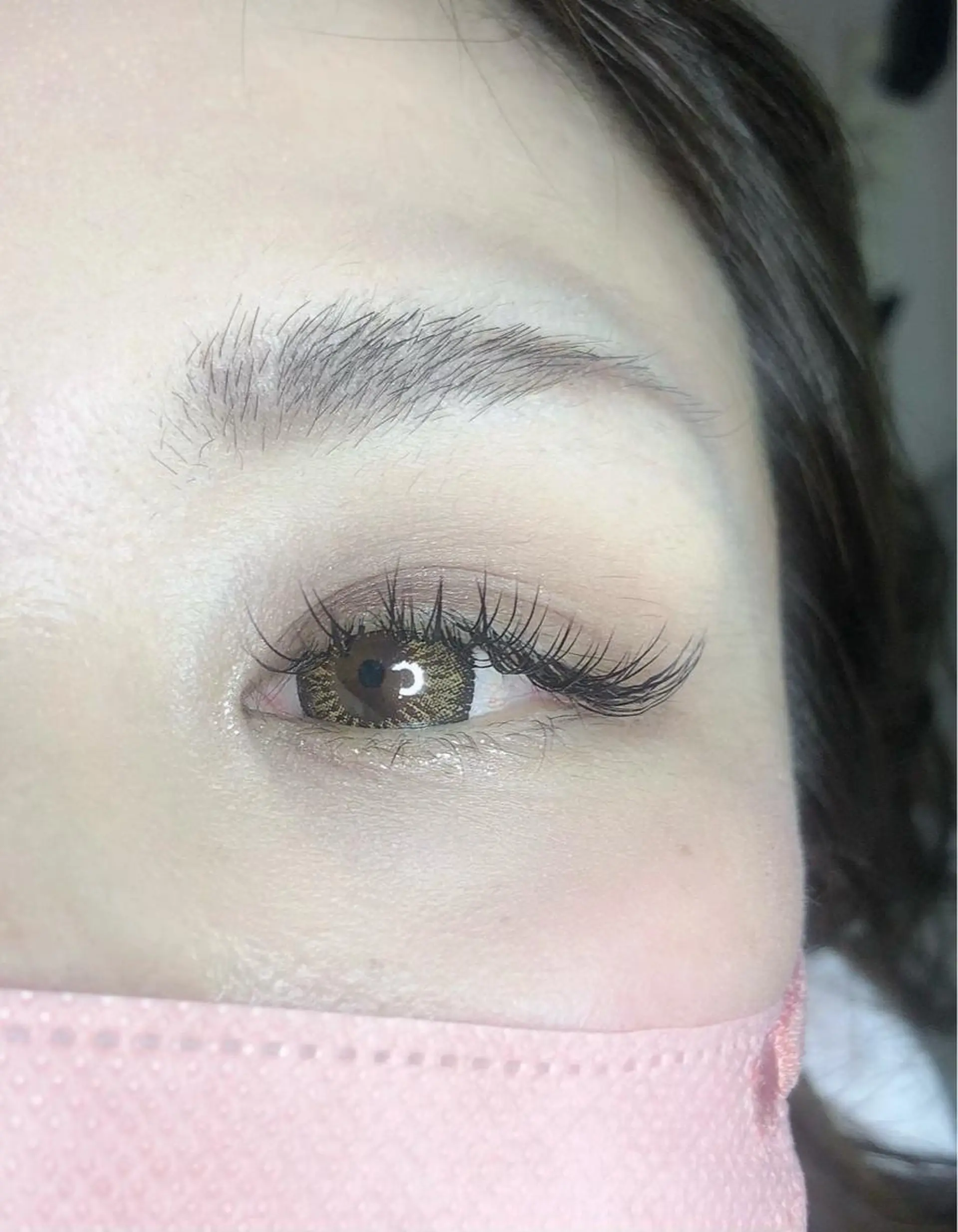 マツエク・マツパ Cカール フラットラッシュ cocoネイル&まつげサロン所属・片平 恭子のマツエク・マツパデザイン