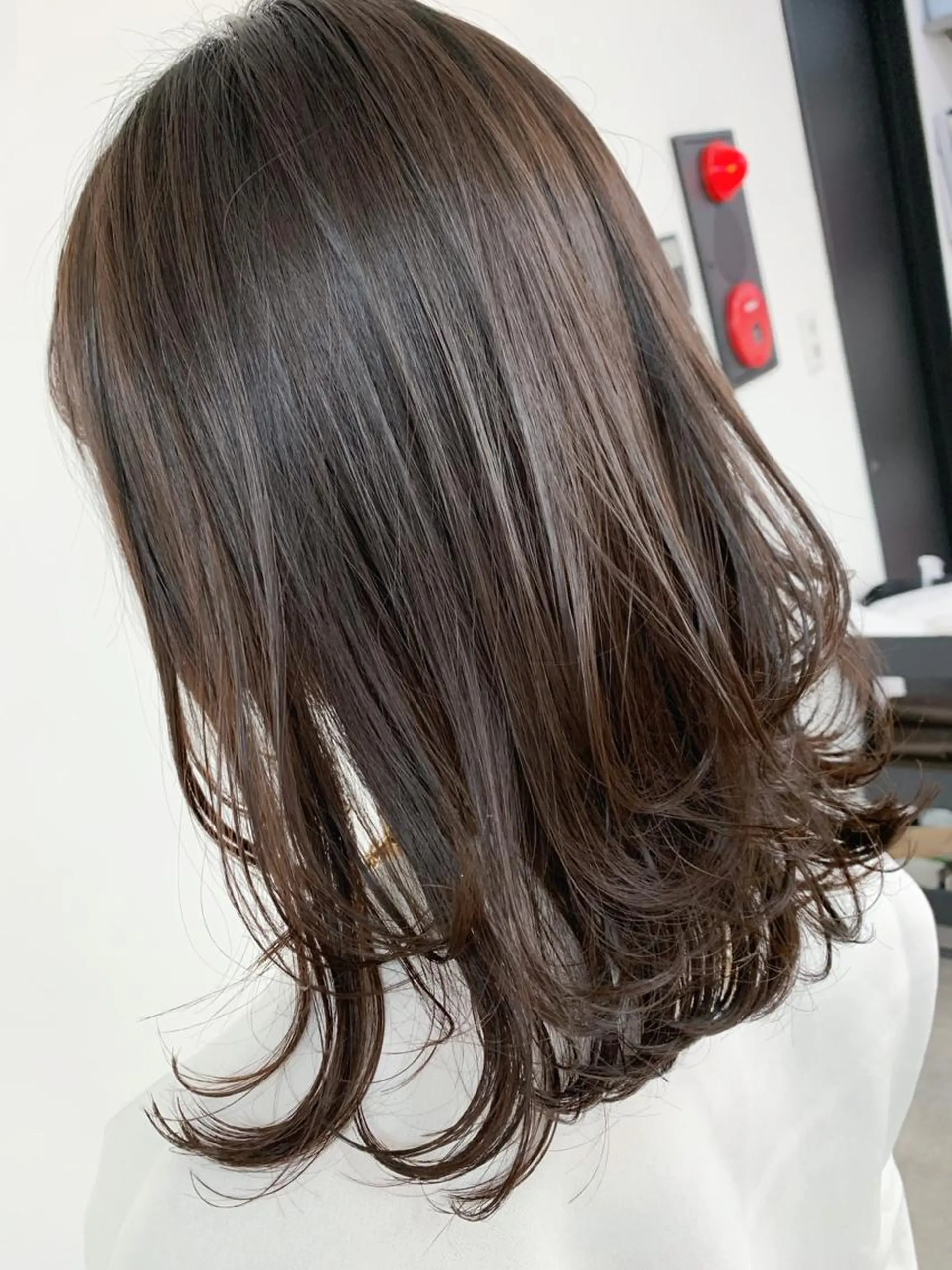 セミロング カット 🥇近藤 恭輔🥇 Recharme新保のヘアスタイル