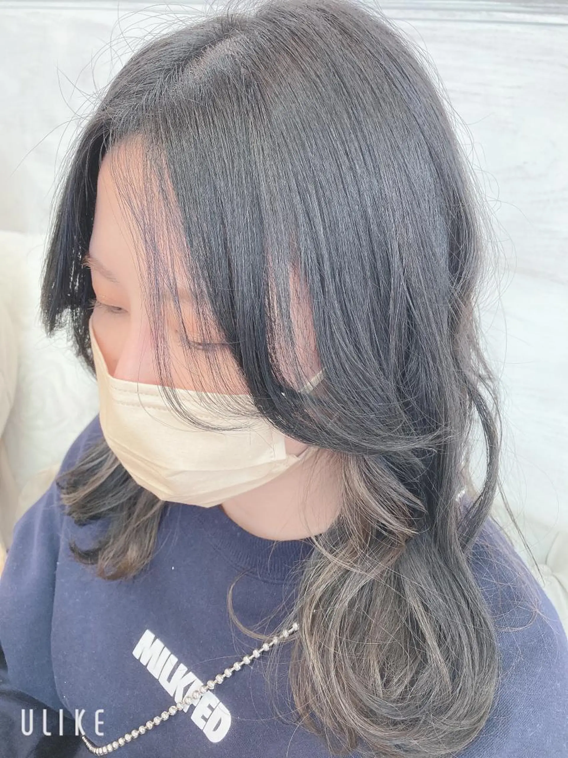 セミロング GOSSIP所属・GOSSIP信国 瑞絵のヘアスタイル