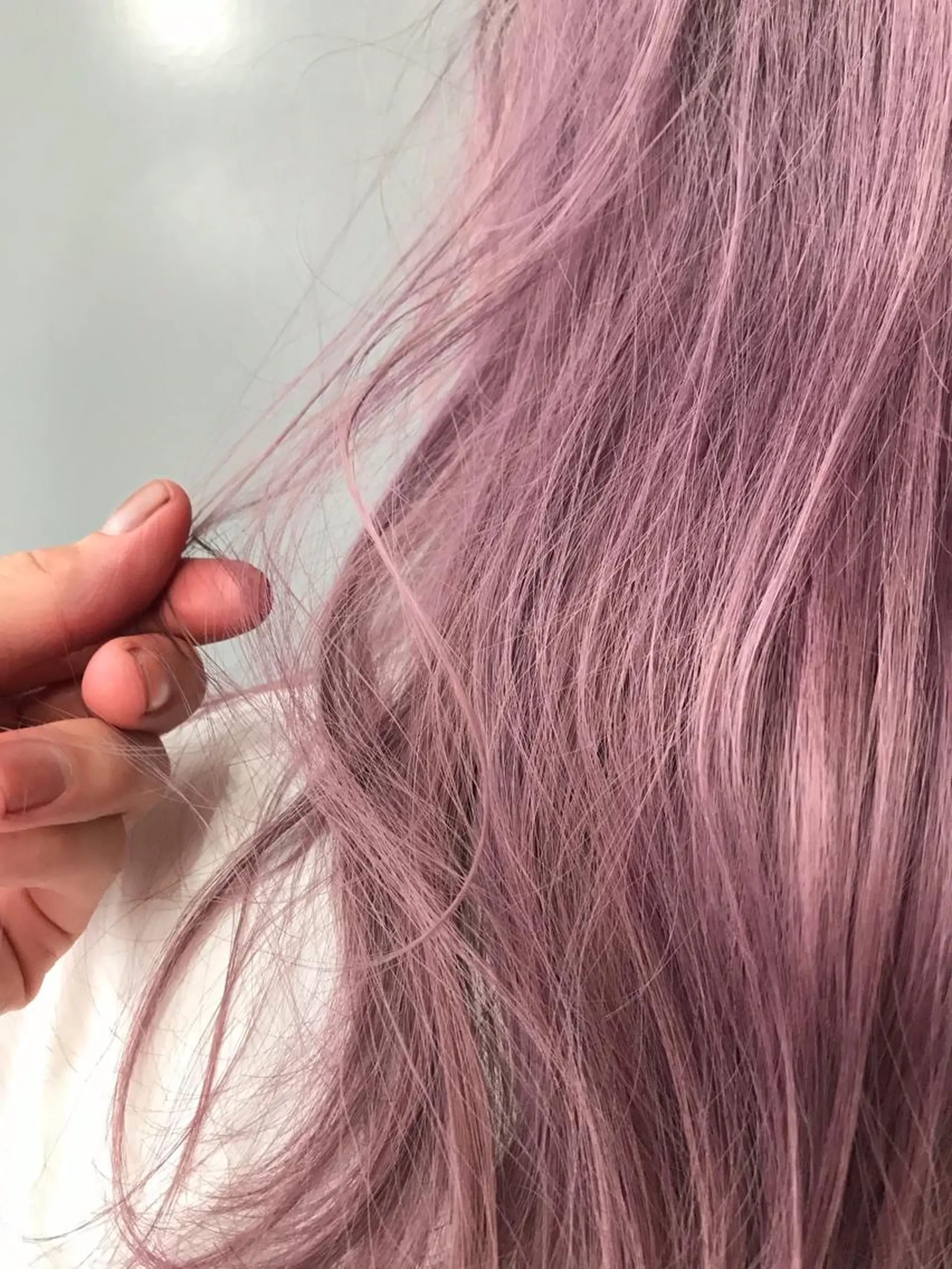 ロング カラー ラベンダーカラー ピンクカラー ピンクラベンダー Piaコータロー ハイトーン&‪ボブのヘアスタイル