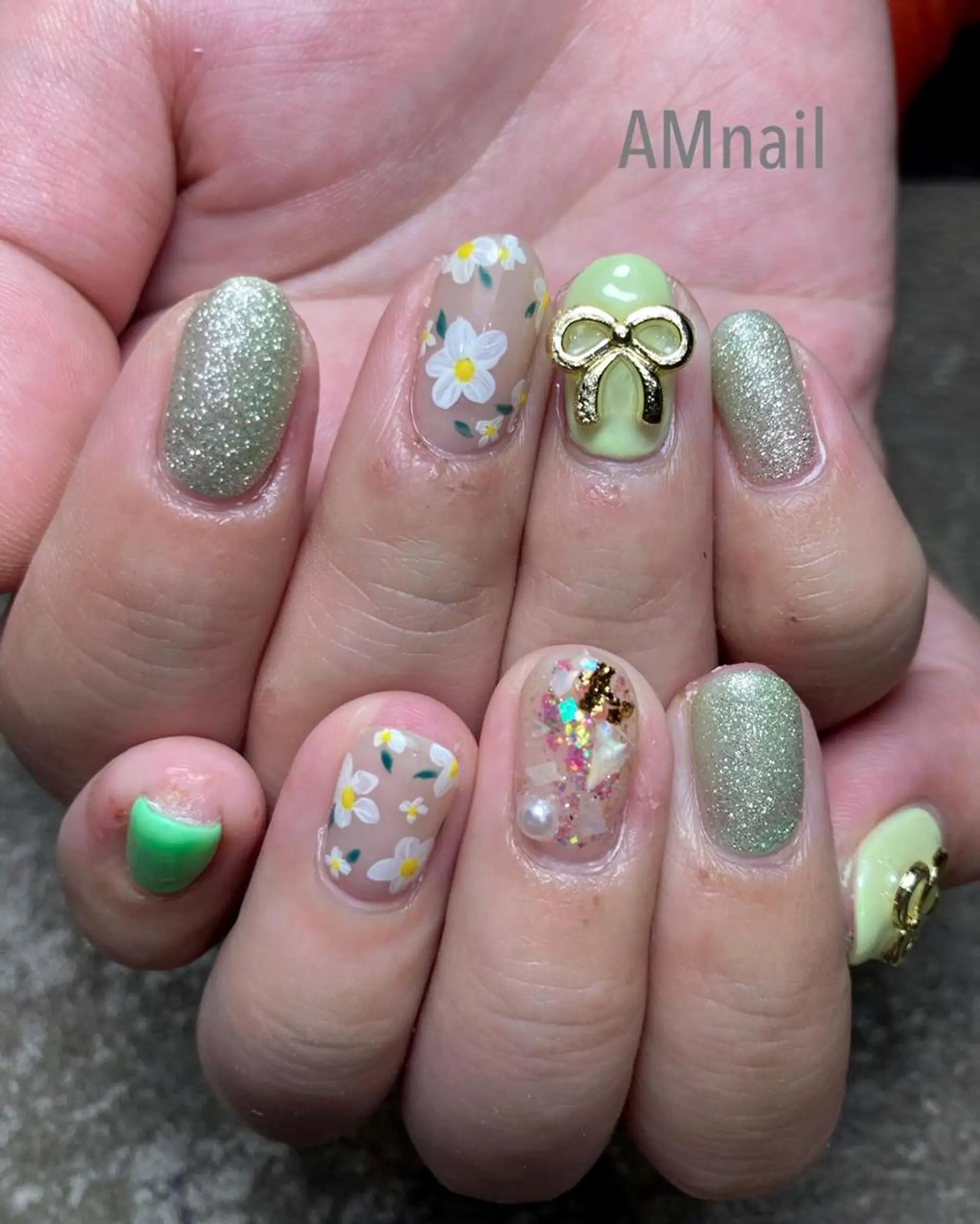 ネイル アートネイル グラデーション 持ち込み ワンカラーネイル ハンドネイル Am:nail 柏 SUE（スゥ）のネイルデザイン