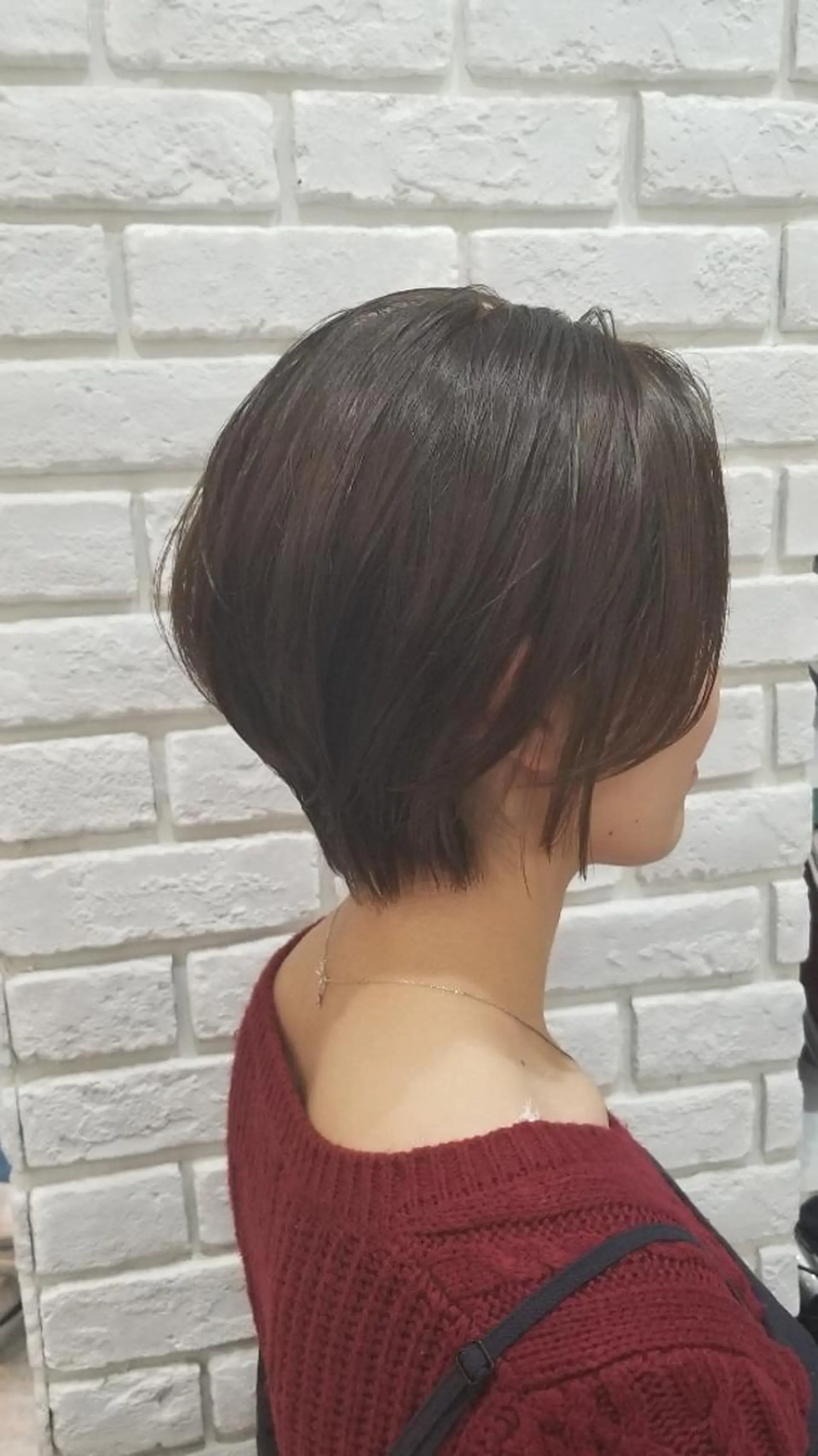 ショート カラー ショートヘア 顔周りレイヤーカット 髪質改善代表西村功平のヘアスタイル