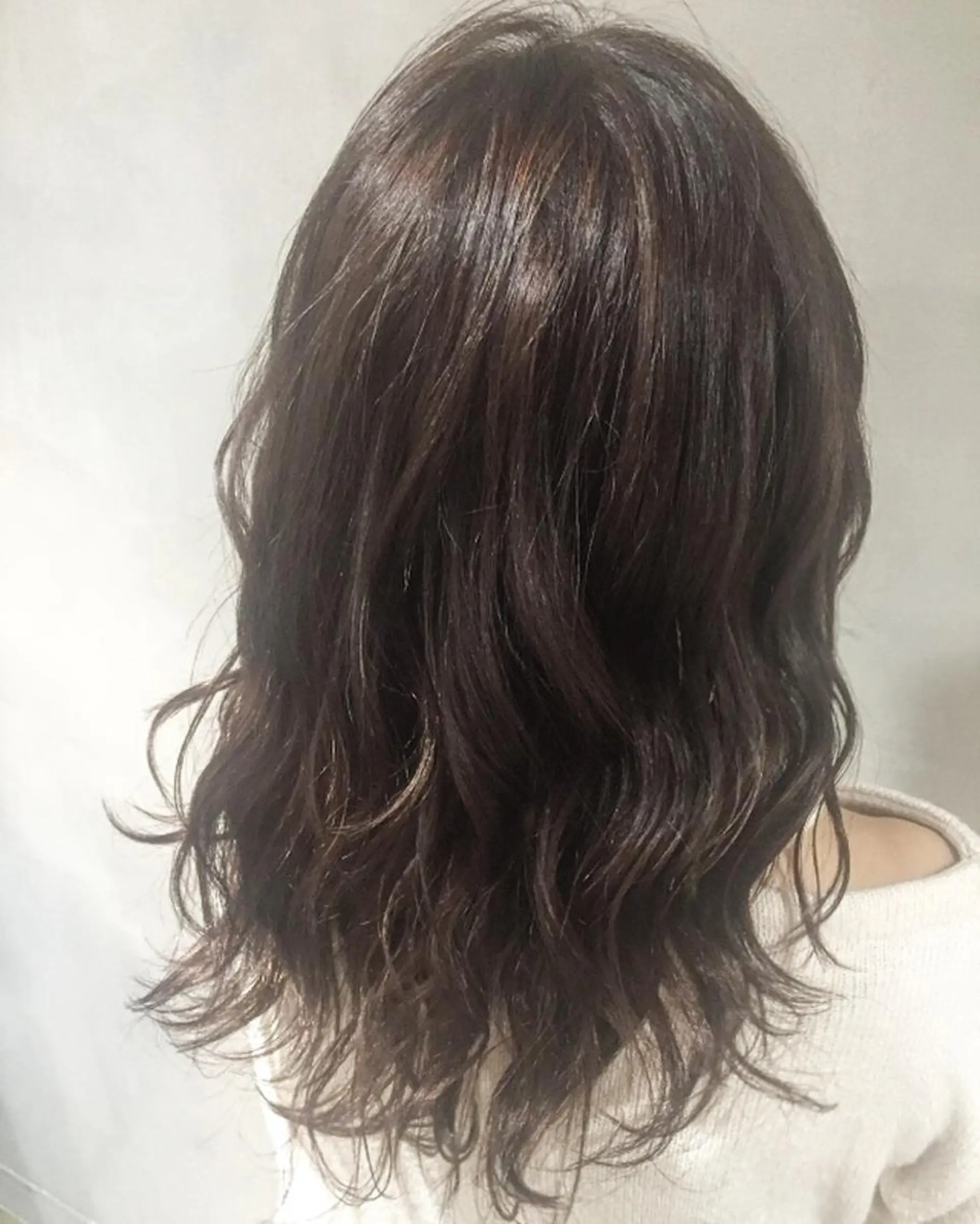 セミロング カラー みつゆ 表参道/原宿のヘアスタイル