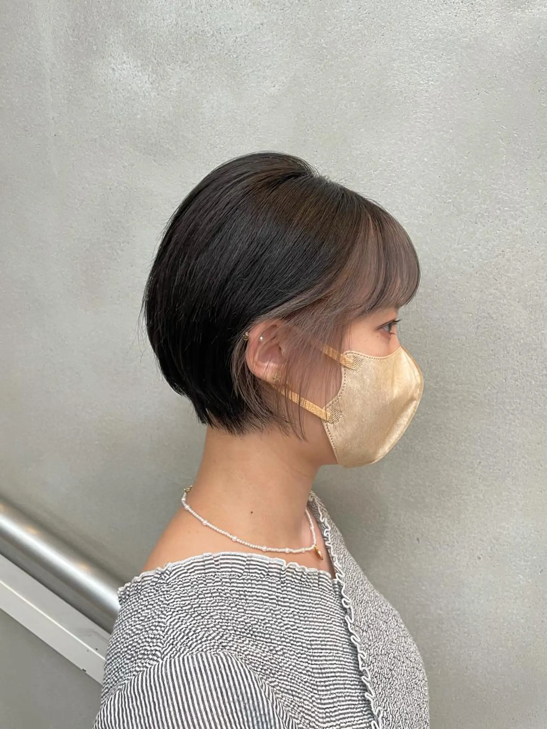 ショート カラー ブリーチ 沖縄/ヘアアレンジ /ナカノのヘアスタイル