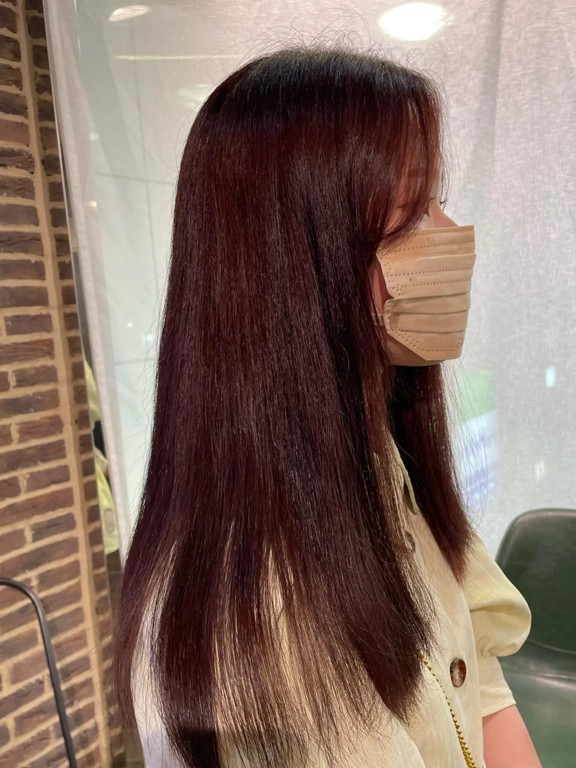 カラー ブリーチ ブラウンカラー ブリーチなしカラー ピンクカラー ヘアカラー メンズ/艶髪/カラー サクラ🌸のヘアスタイル