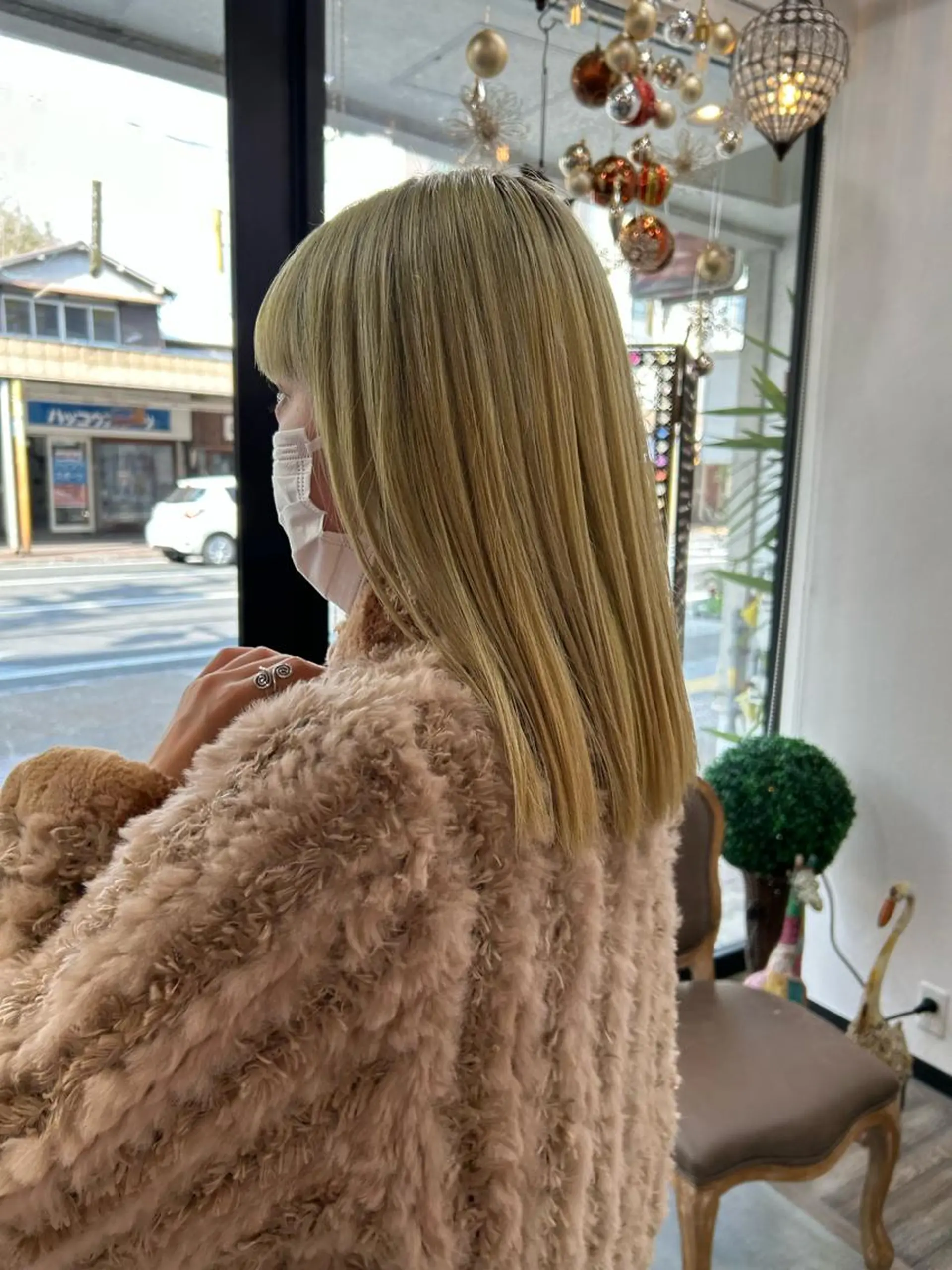 セミロング hair&make rite所属・木村 陽菜のヘアスタイル