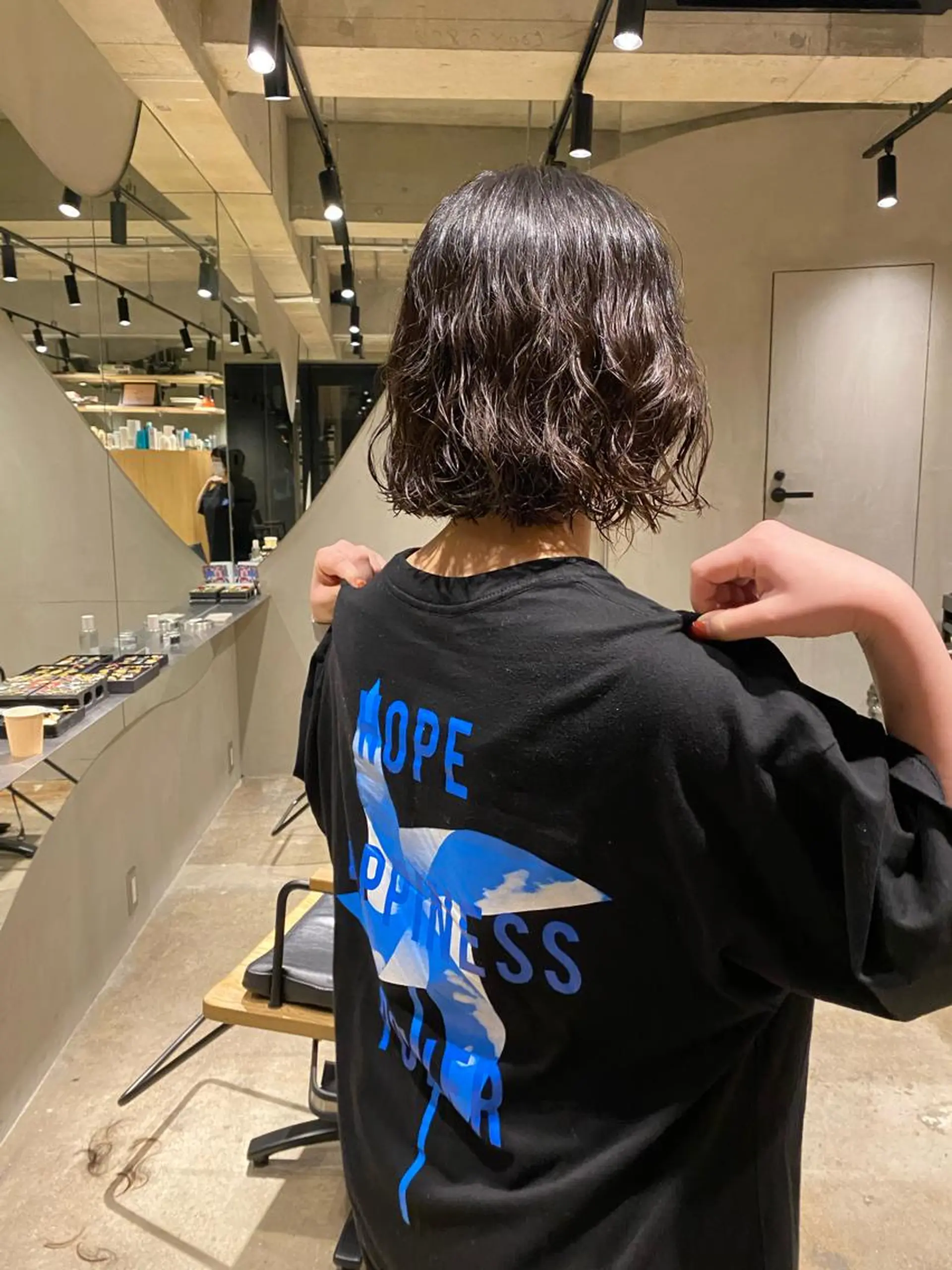 ショート パーマ ボブ hemm,hemm.所属・ショート・ボブ MIKUのヘアスタイル