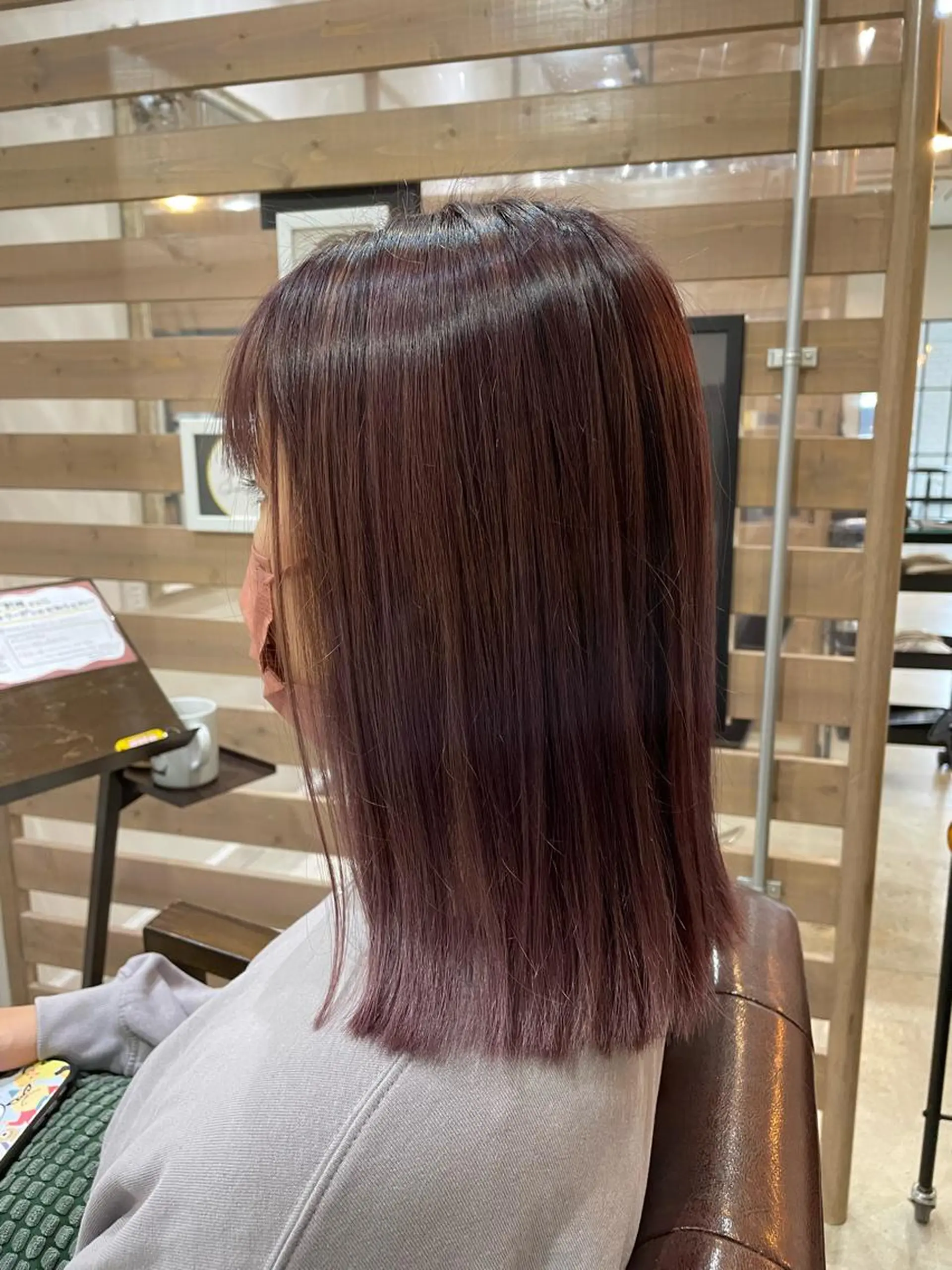 ミディアム カラー カット ヘアカラー トリートメント GO TODAY SHAiRE  SALON  名古屋店所属・miho 🌼🌼🌼のヘアスタイル