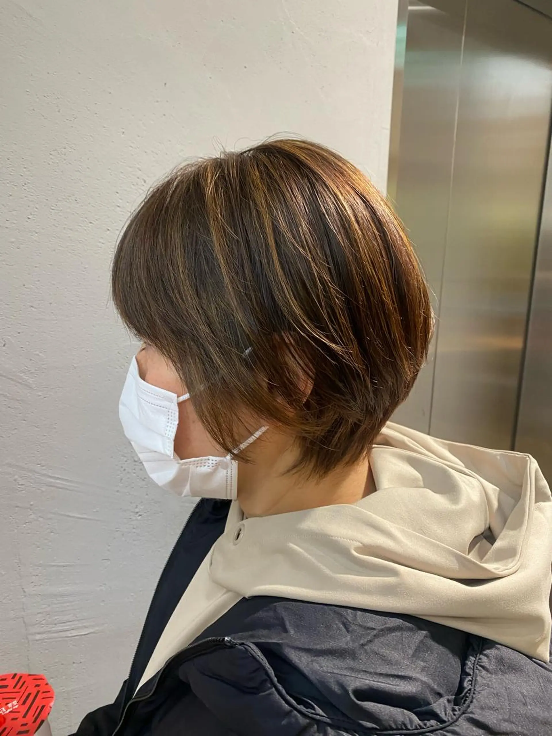 ショート くびれヘア 似合わせカット ショートヘア カット ヘアカラー トリートメント Forest. -髪質改善-のヘアスタイル