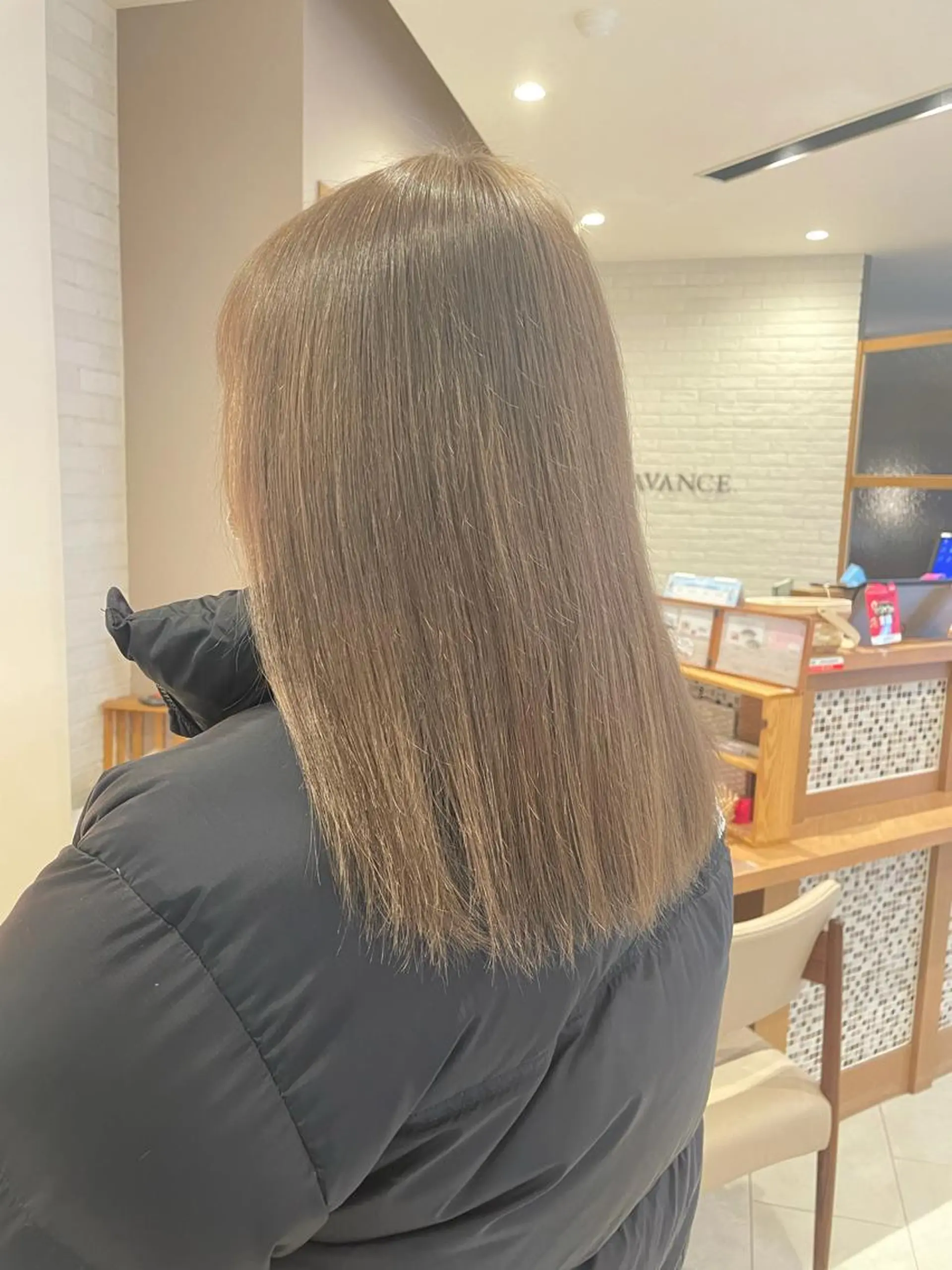 カラー ダブルカラー Chere rosso所属・✨頭身浴無料 -chere-金剛店のヘアスタイル