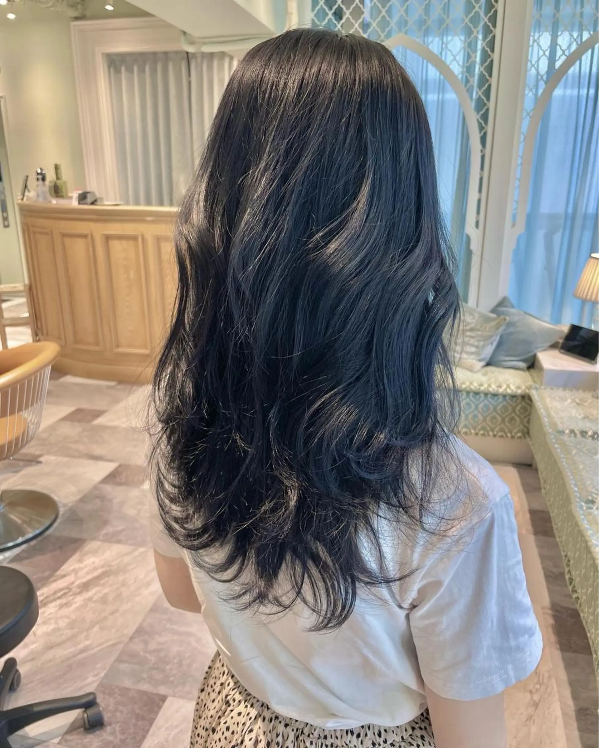 ロング カラー バレイヤージュ ブリーチ ケアブリーチ ダブルカラー グラデーションカラー 美髪/カラー 美容院🌈渡辺隼也のヘアスタイル