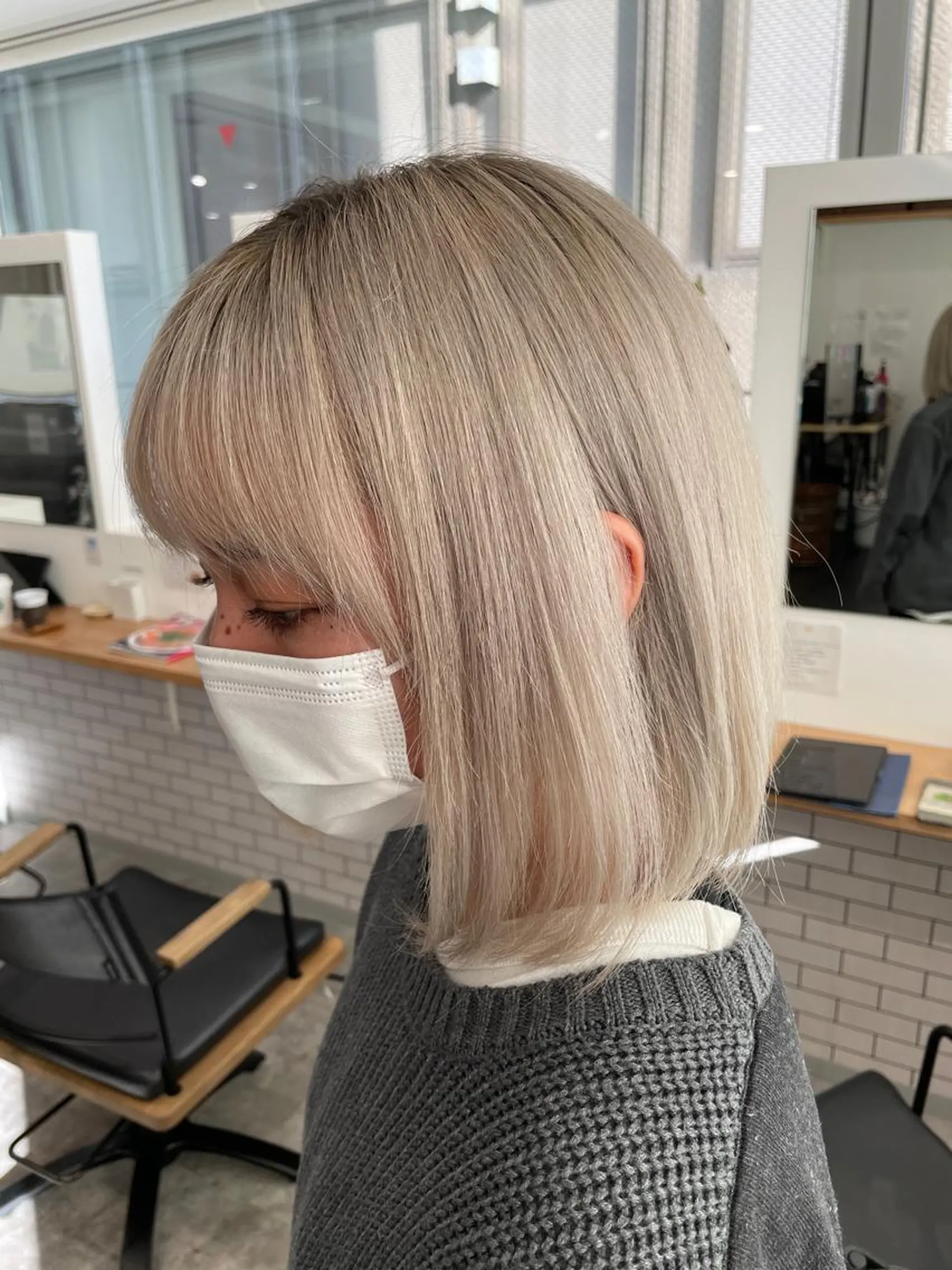 ショート ヨシミ カズヤのヘアスタイル