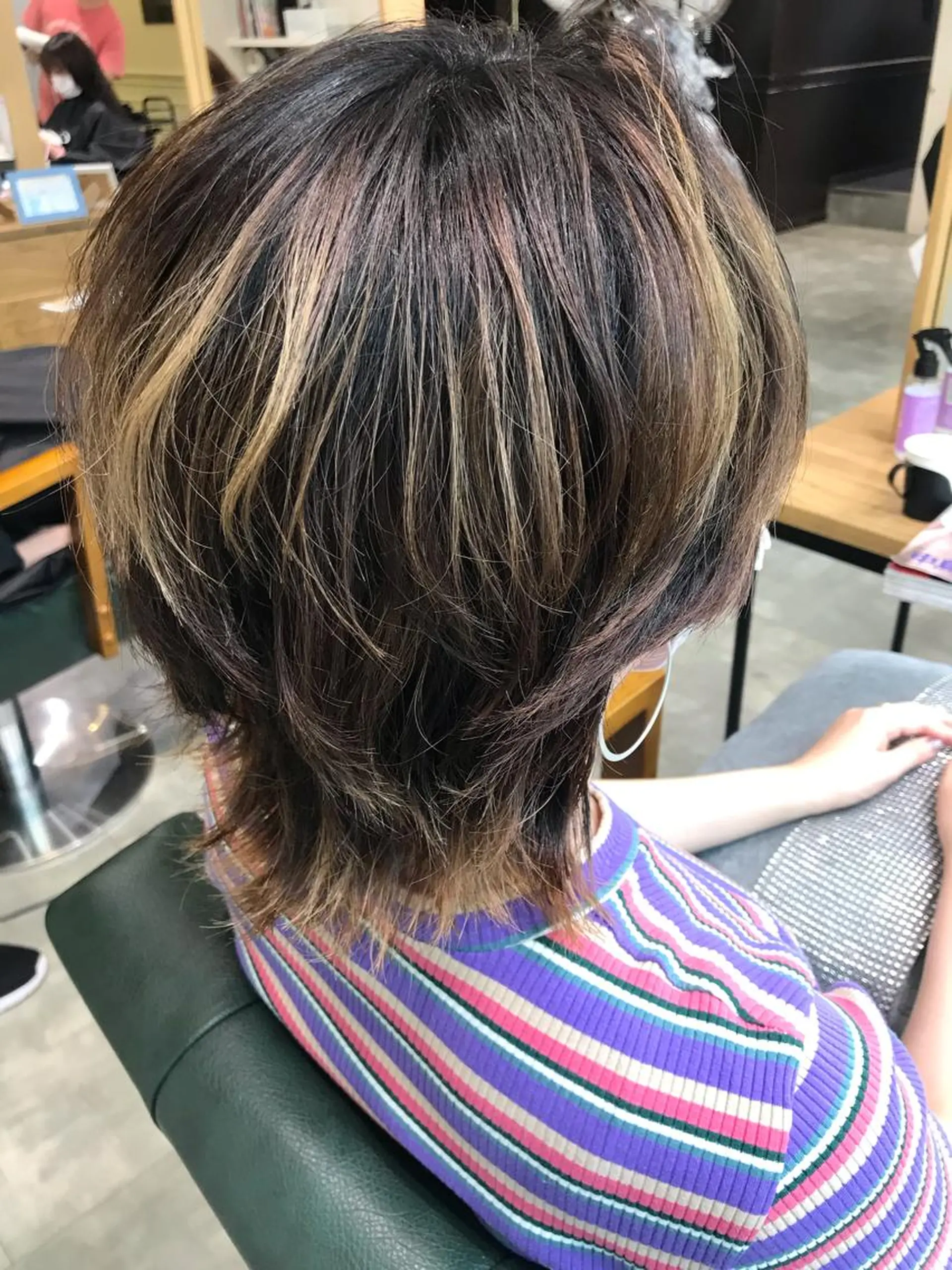 ショート Tink　天神店所属・今村賢治/メンズ/ レイヤー✨艶カラーのヘアスタイル