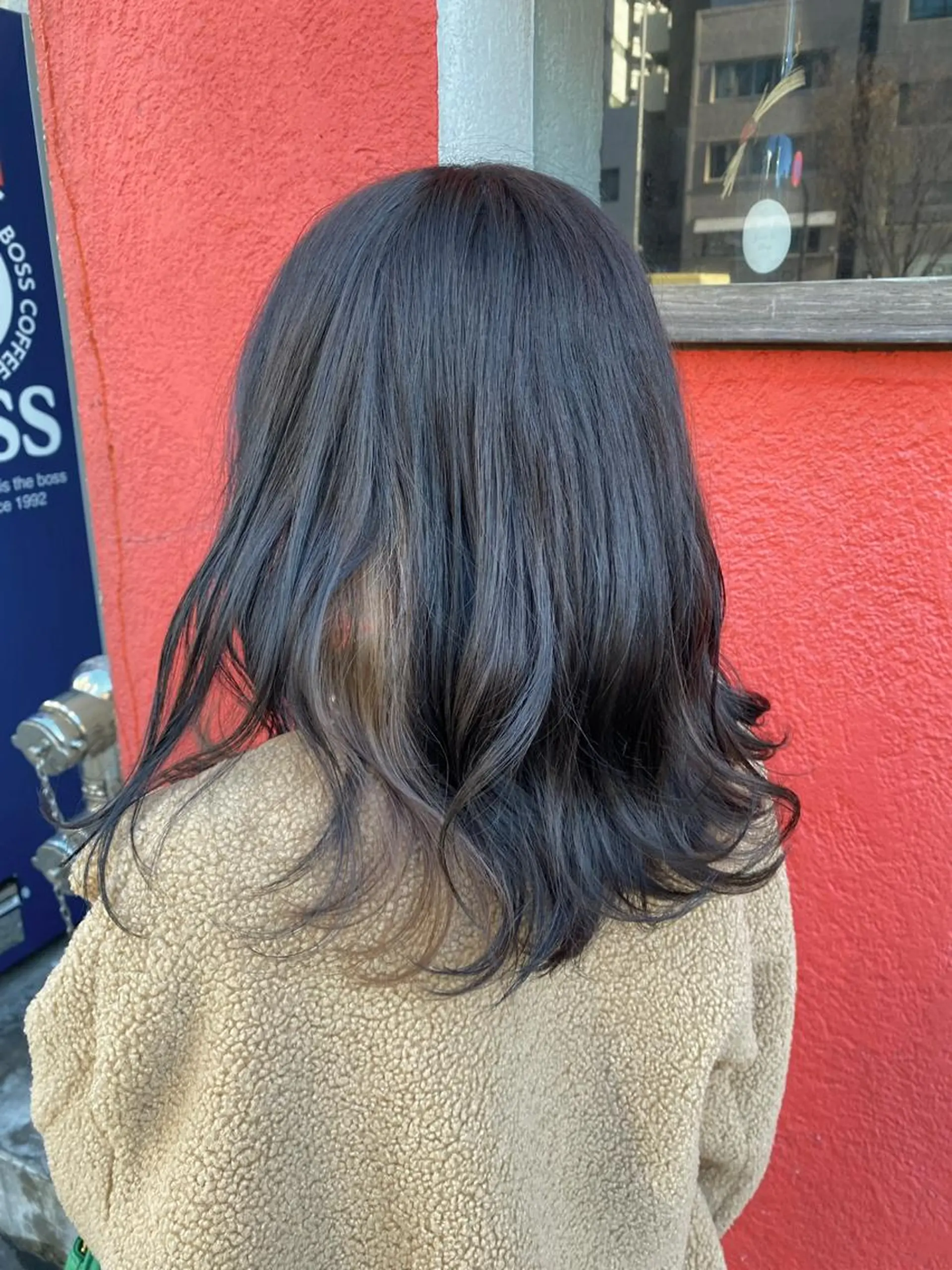 ミディアム カラー ✨髪質改善 縮毛矯正 艶髪 立川 コウキ✨のヘアスタイル