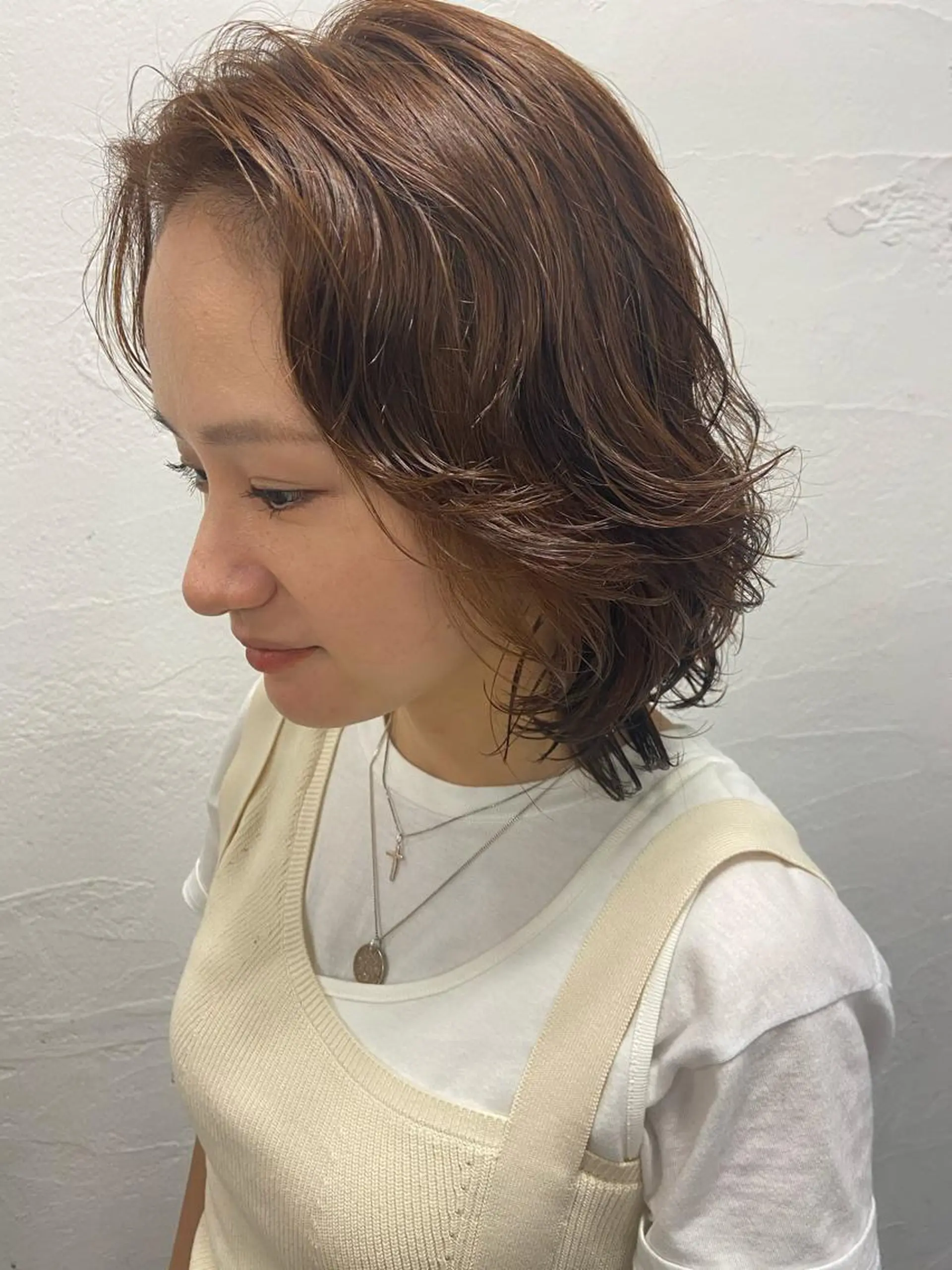 ショート カラー ヘアアレンジ SALOWIN恵比寿所属・ヘッドスパで脳を 整える✨chacoのヘアスタイル