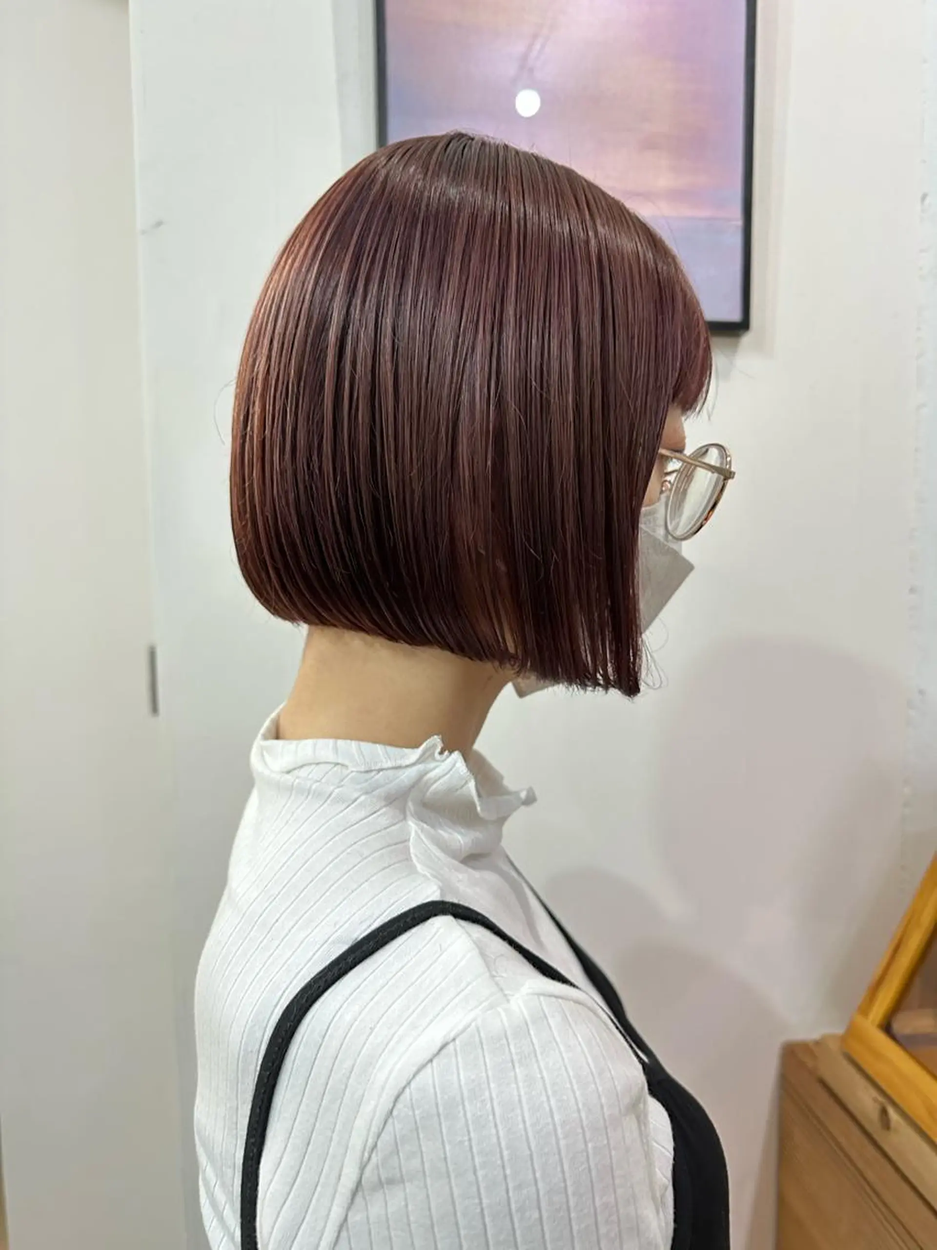 ショート カラー 🪭risa 暖色/レイヤー🪭のヘアスタイル