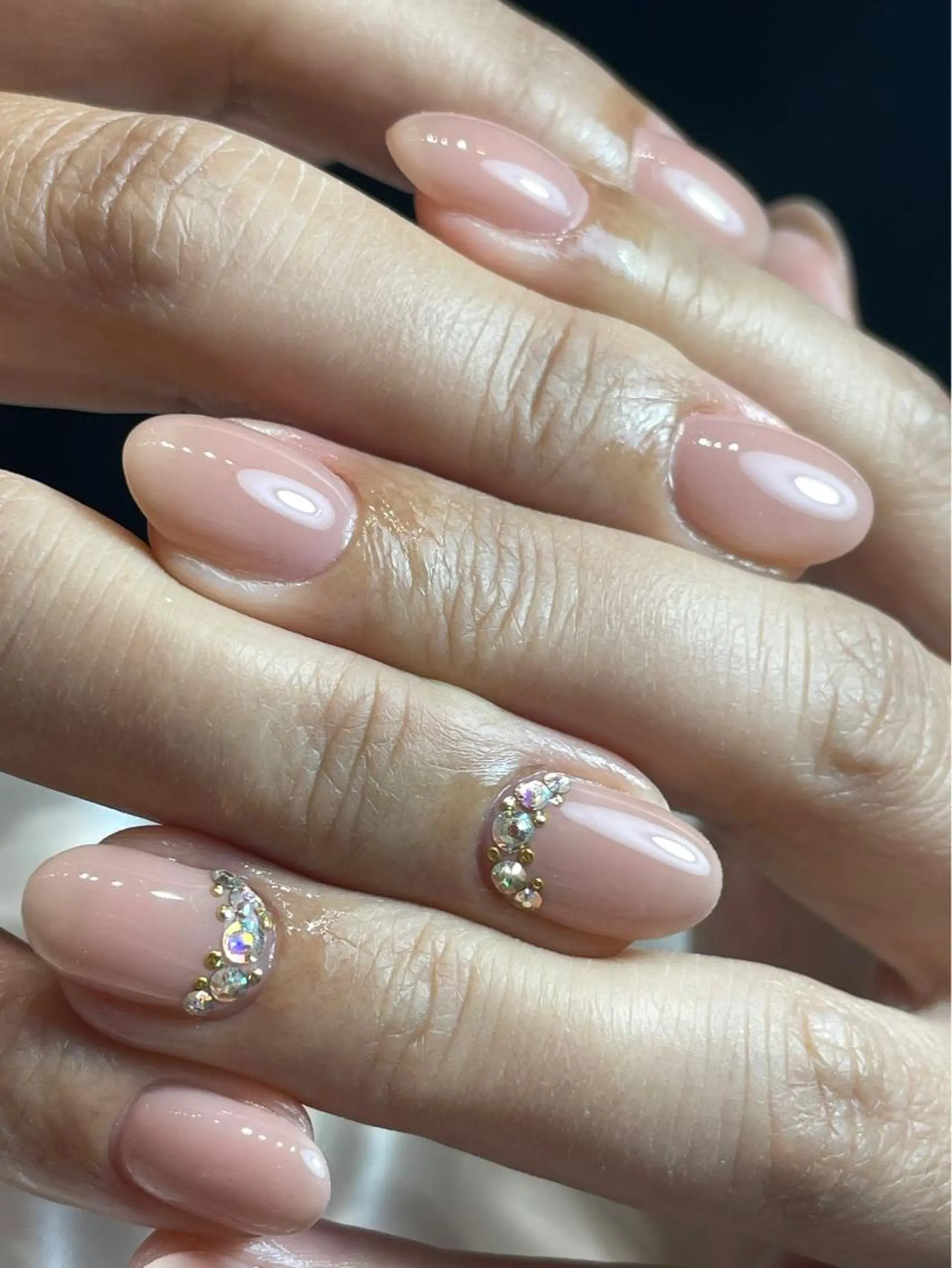 ネイル ジェルネイル ワンカラーネイル bijou nails所属・bijou nails　蓮のネイルデザイン