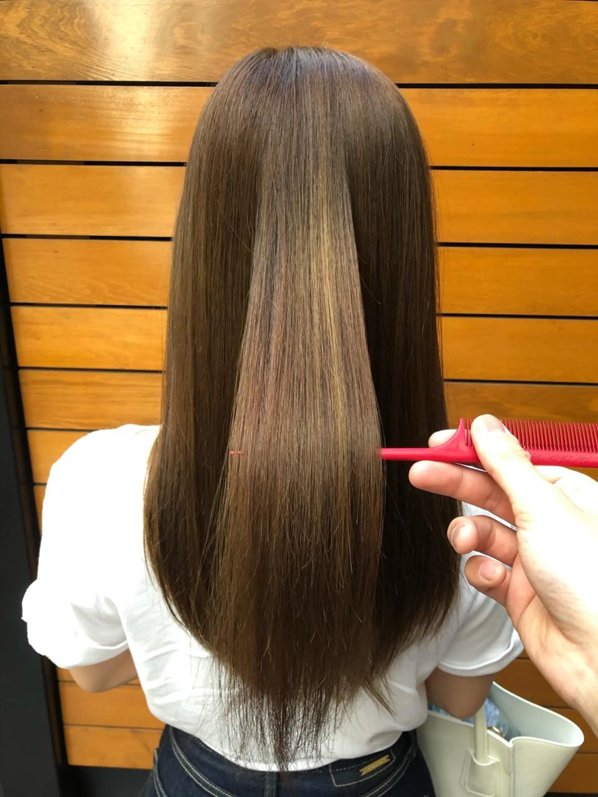 セミロング アッシュ カット ヘアカラー トリートメント また会いたくなる 美容師【KENTA】のヘアスタイル