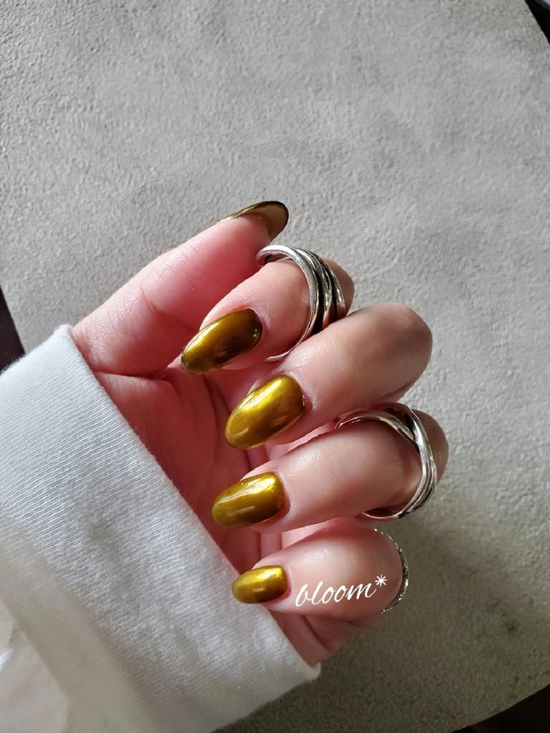 ネイル ワンカラーネイル ハンドネイル bloom *のネイルデザイン