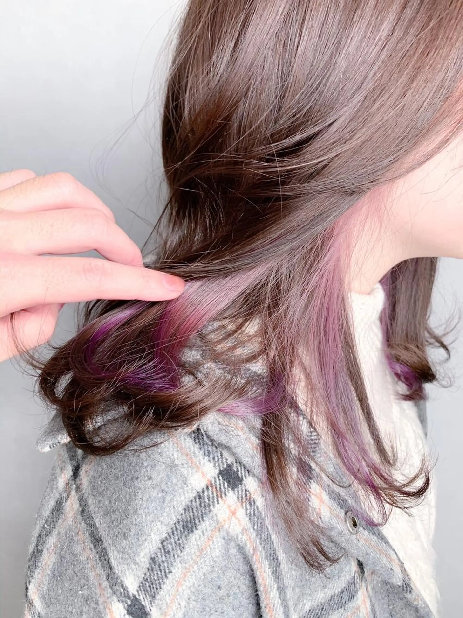 ロング カラー パーマ ヘアアレンジ 学生 ヘアカラー 新宿駅近♡友達とOK 🦋W -ワット -のヘアスタイル