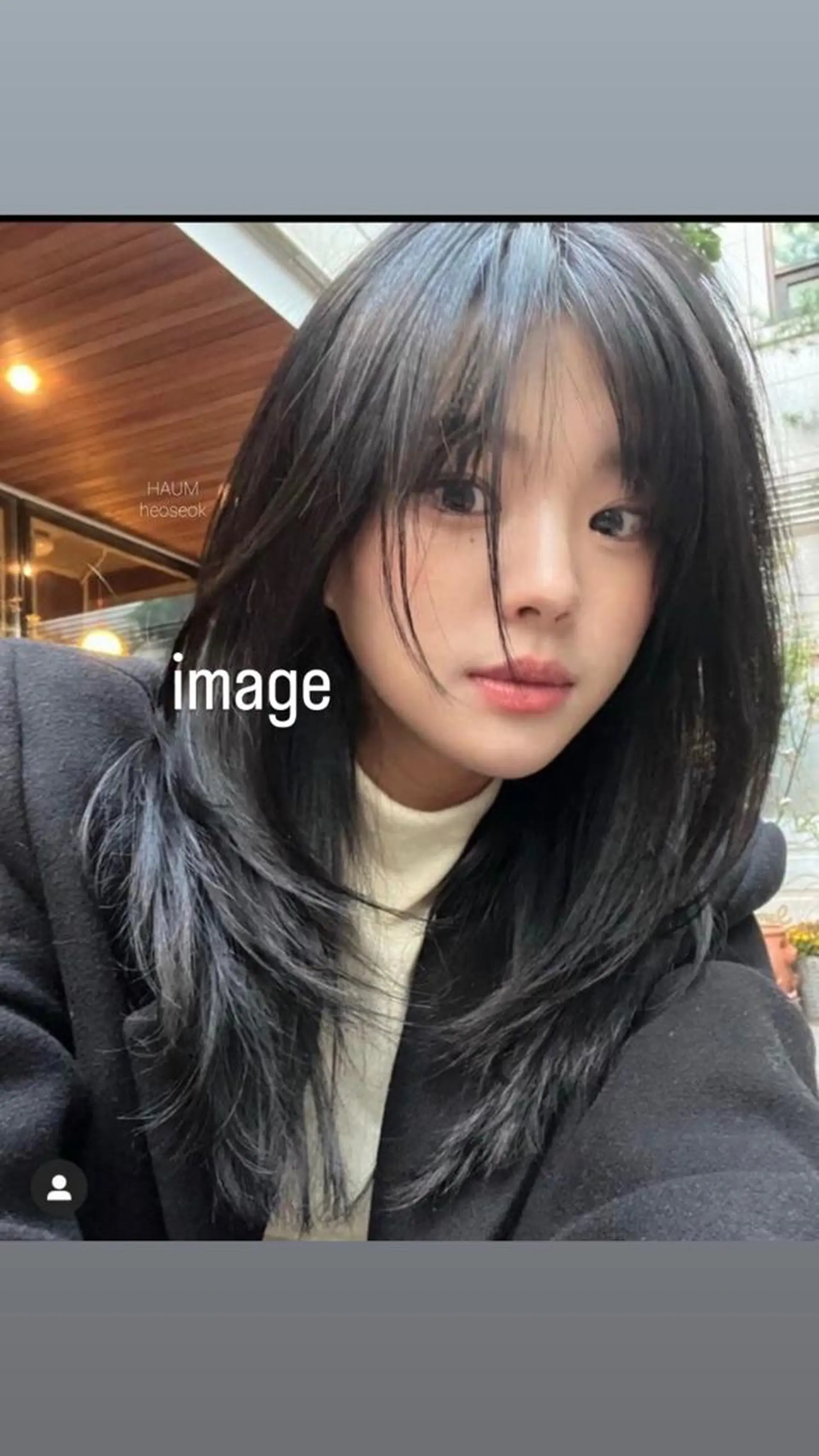 セミロング 韓国ヘア/ハイトーン RYUSEIのヘアスタイル